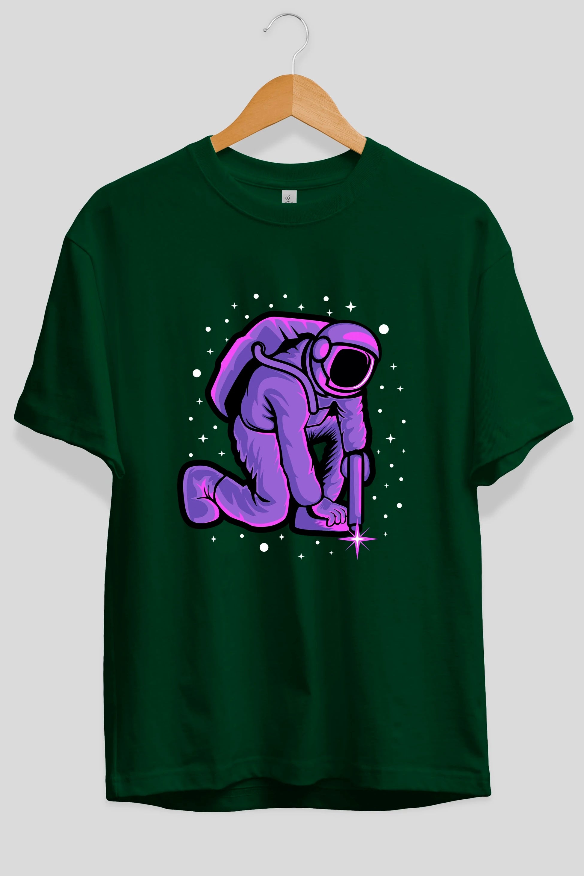 Welding in Space Ön Baskılı Oversize t-shirt Erkek Kadın Unisex