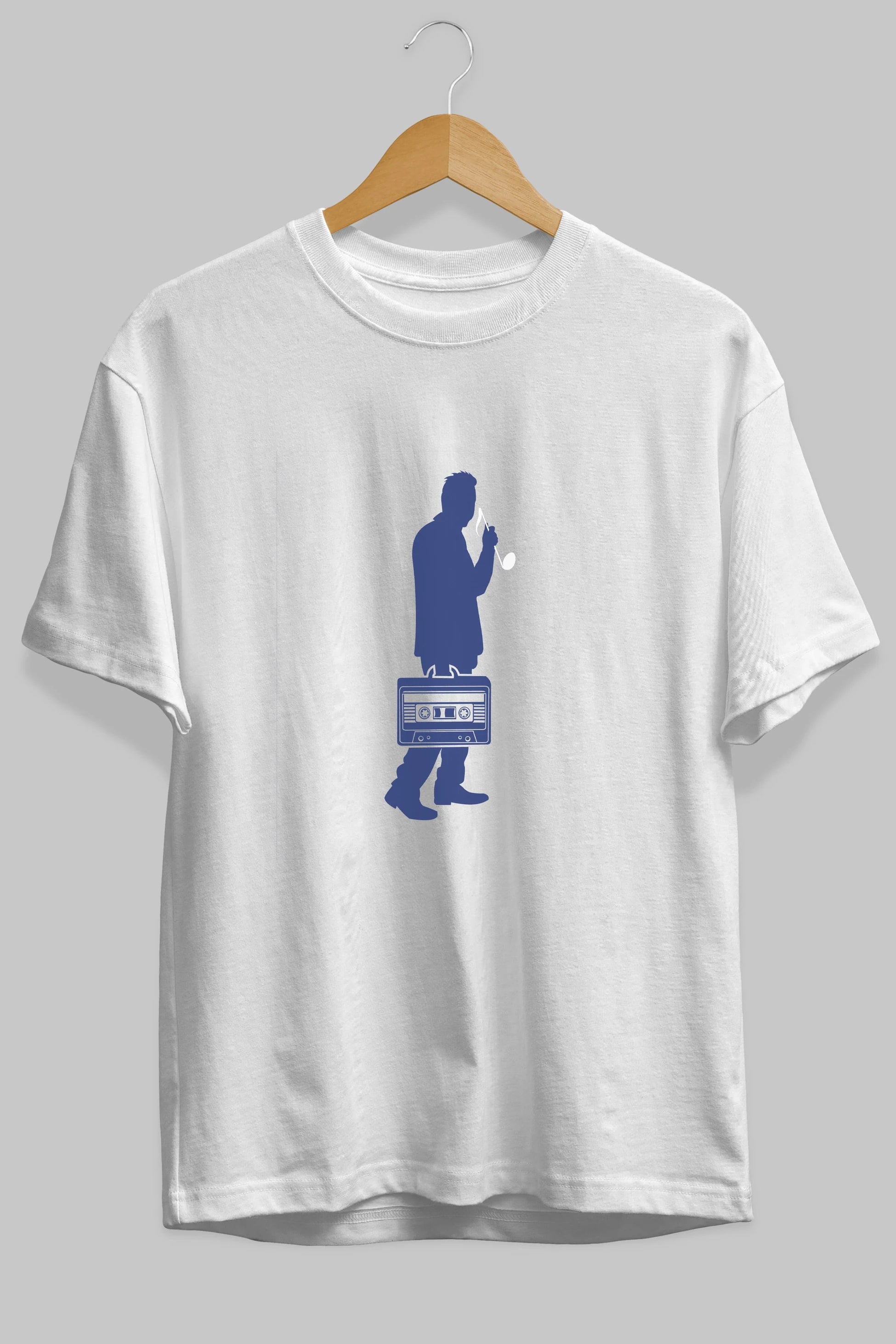 Sound Collector Ön Baskılı Oversize t-shirt %100 pamuk Erkek Kadın Unisex