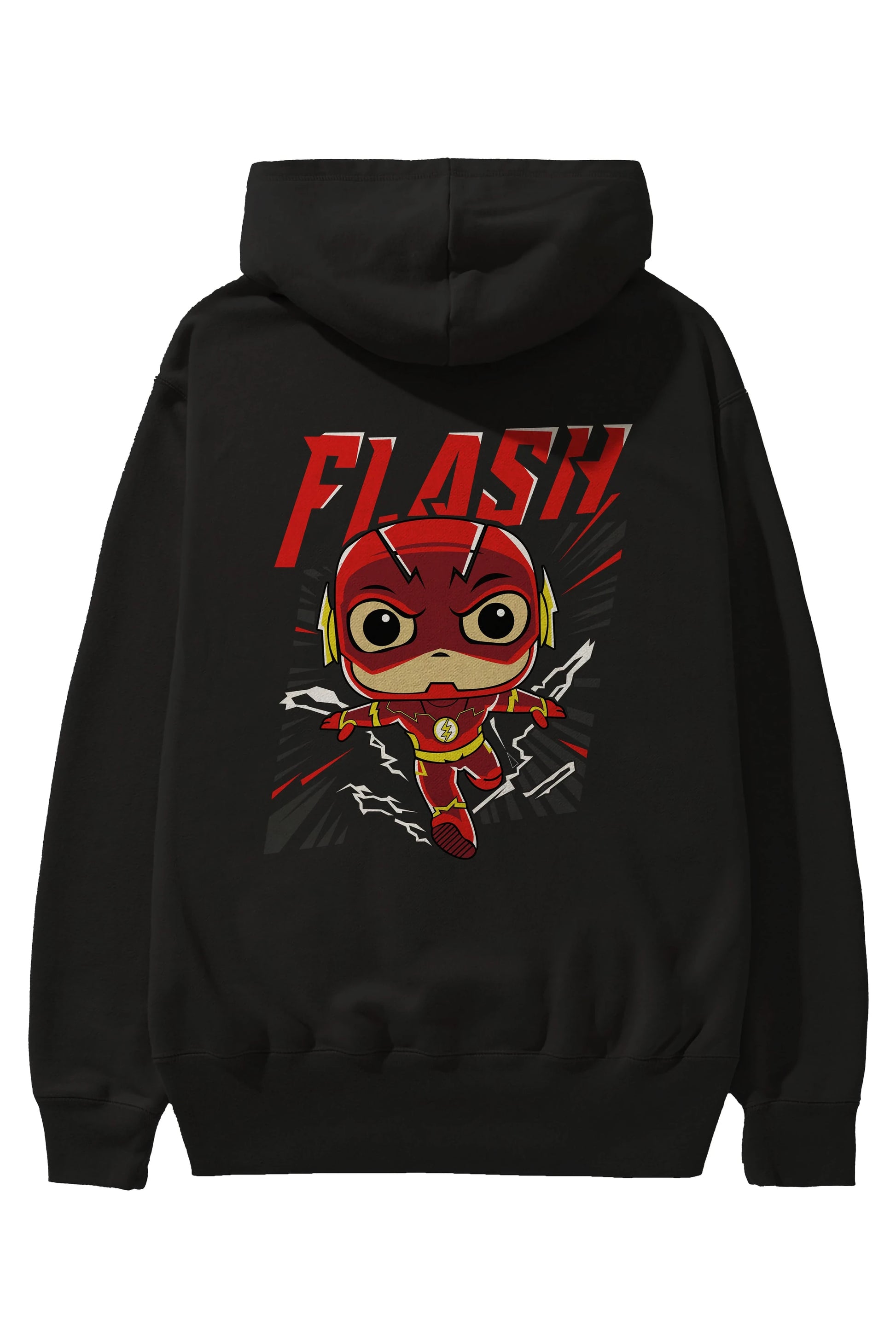 Flash Avengers (4) Arka Baskılı Hoodie Oversize Kapüşonlu Sweatshirt Erkek Kadın Unisex