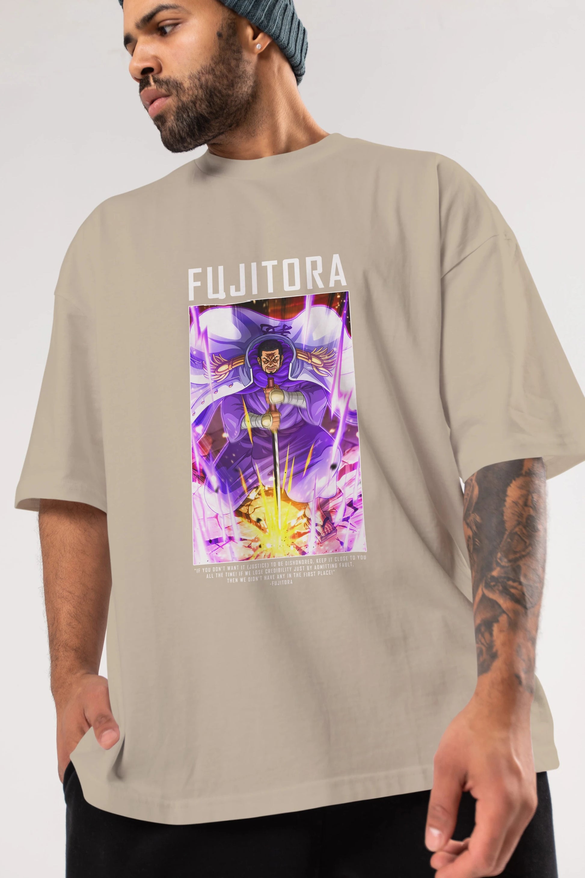 Issho Anime Ön Baskılı Oversize t-shirt Erkek Kadın Unisex