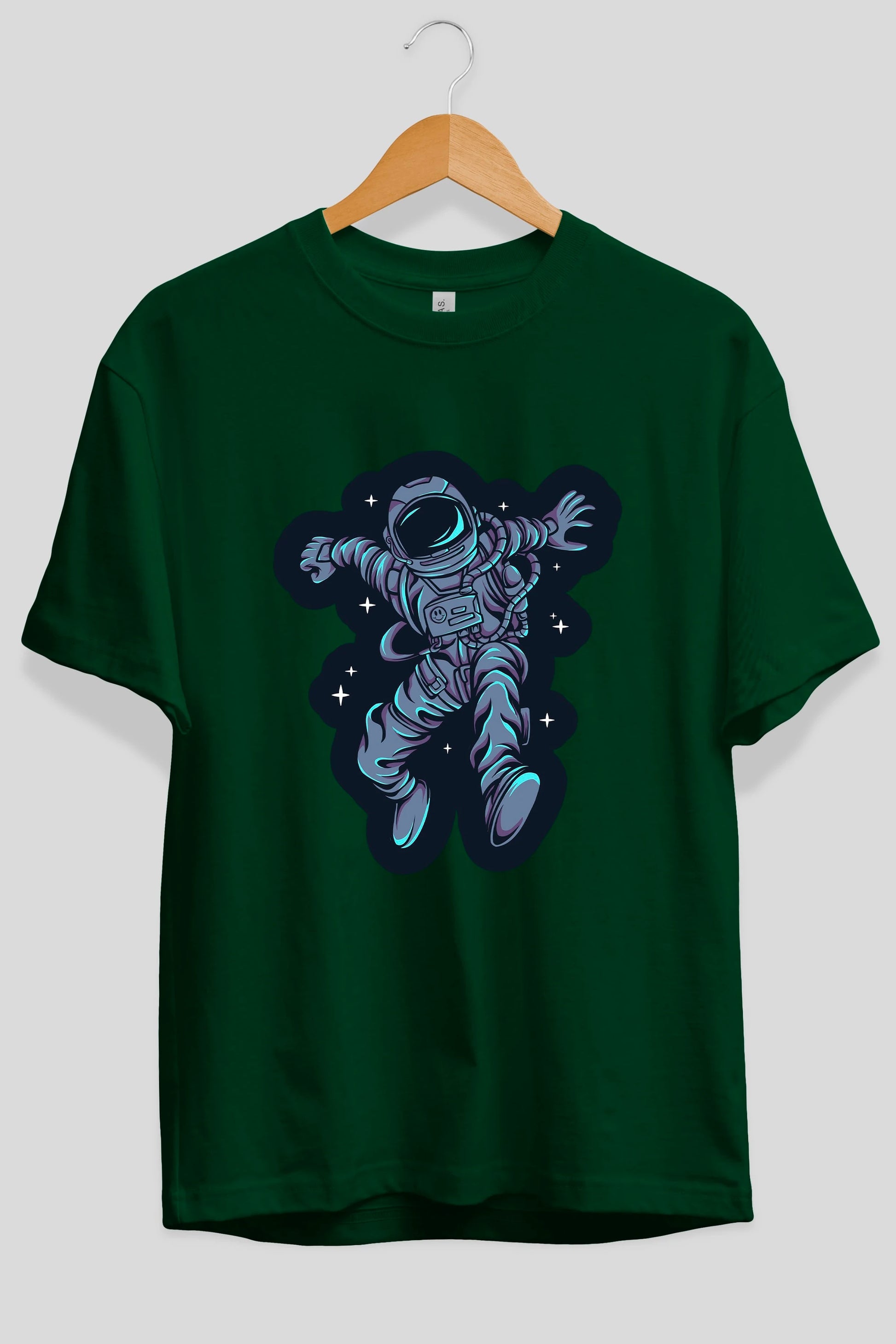 Astrostars sticker Ön Baskılı Oversize t-shirt Erkek Kadın Unisex