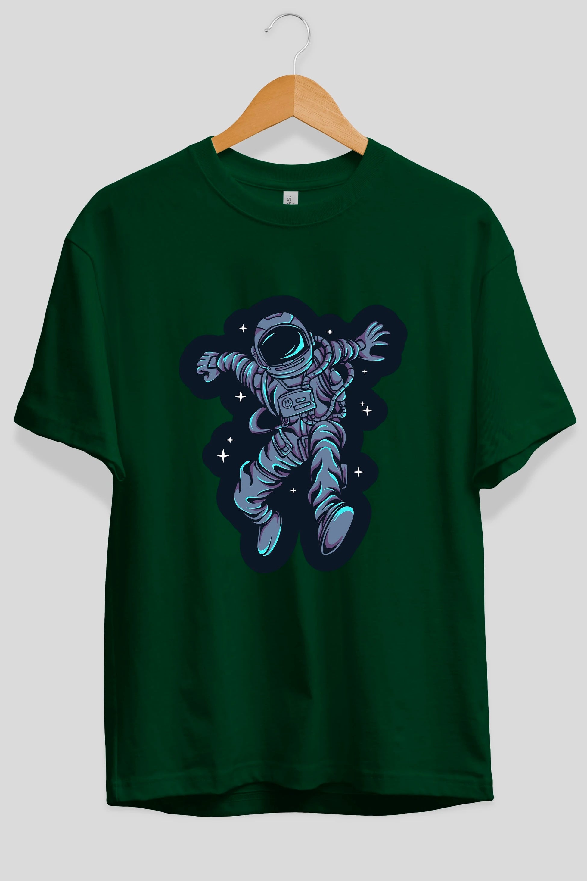 Astrostars sticker Ön Baskılı Oversize t-shirt Erkek Kadın Unisex