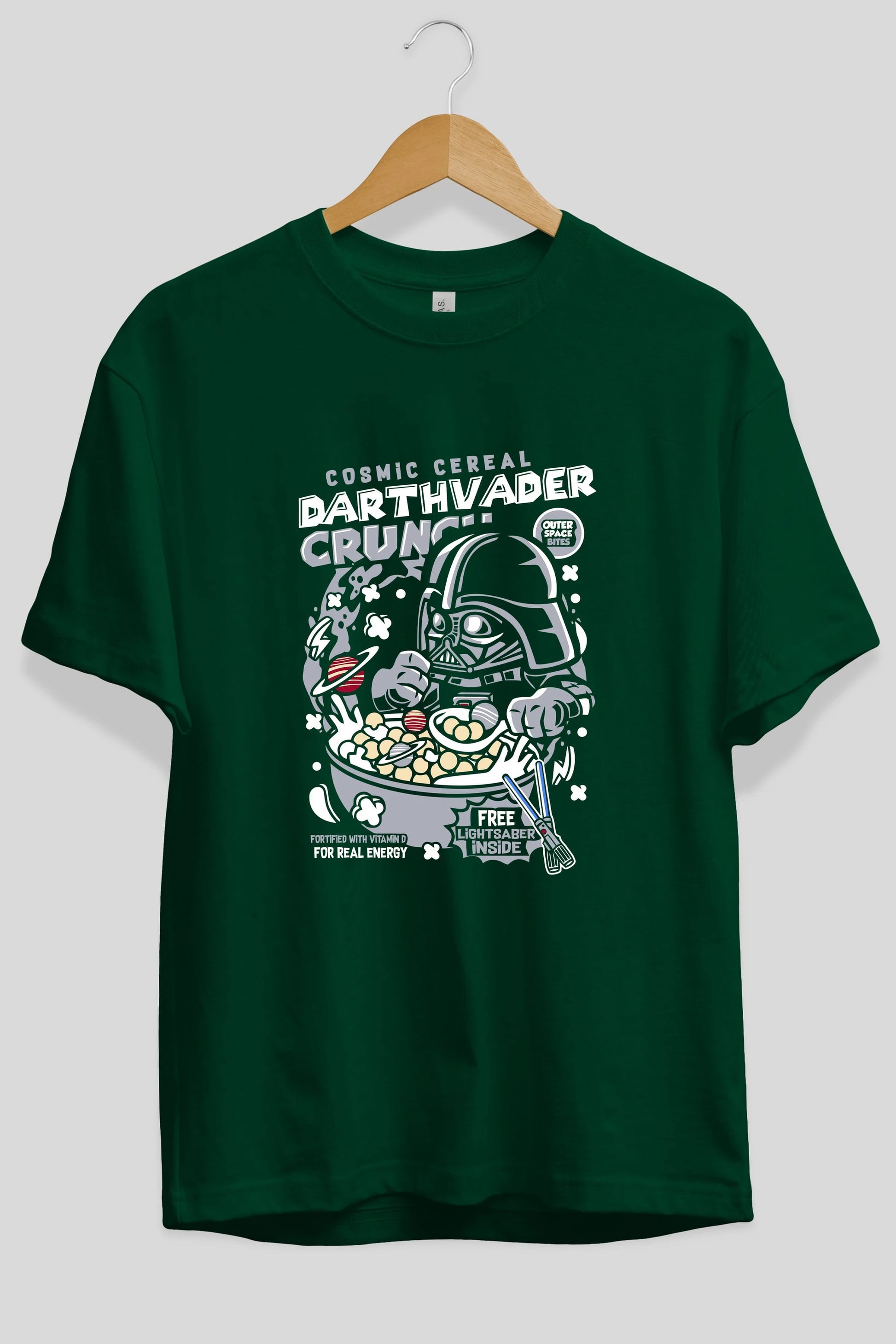 Darth Vader (2) Ön Baskılı Oversize t-shirt Erkek Kadın Unisex %100 Pamuk Bisiklet Yaka tişort