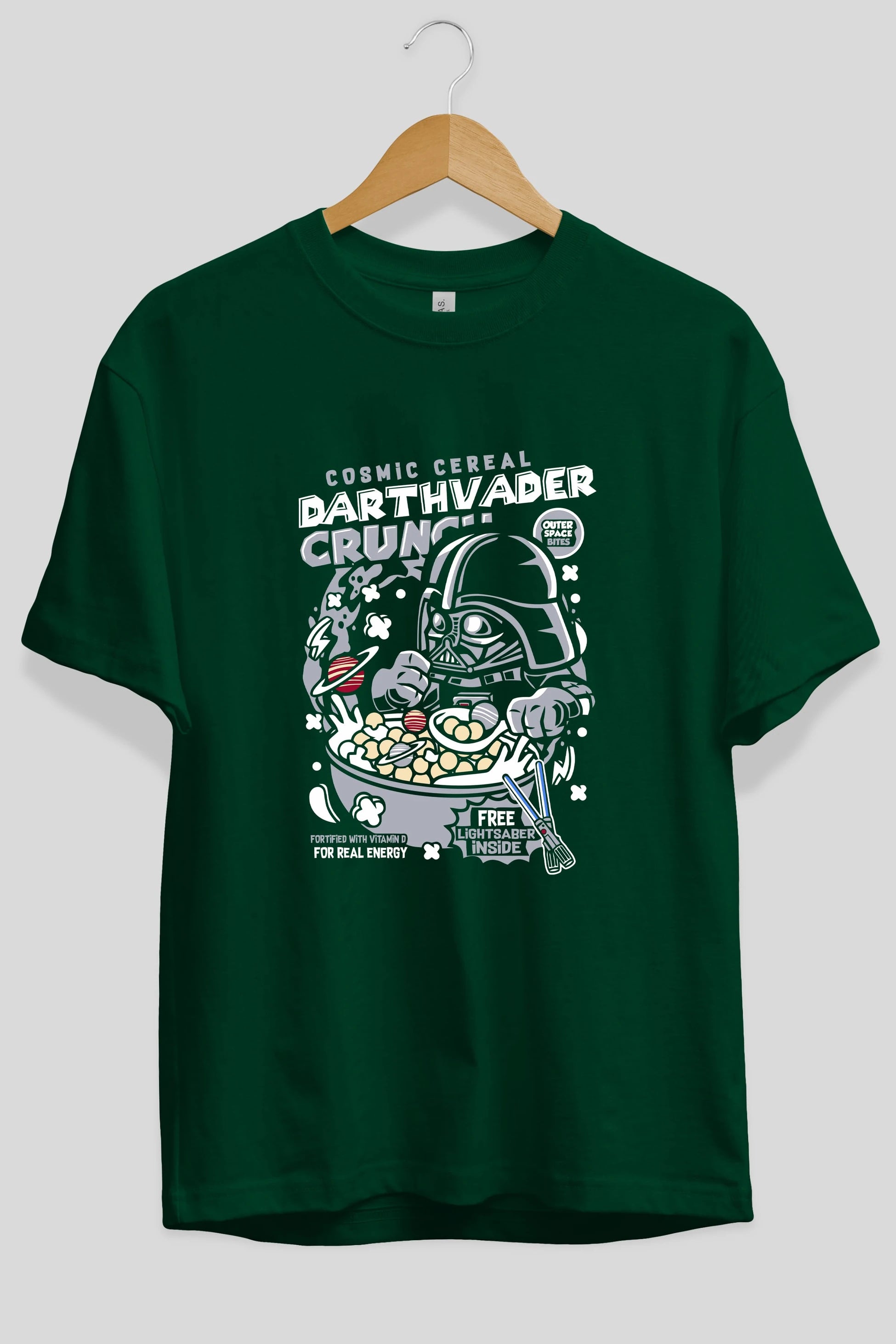 Darth Vader (2) Ön Baskılı Oversize t-shirt Erkek Kadın Unisex %100 Pamuk Bisiklet Yaka tişort