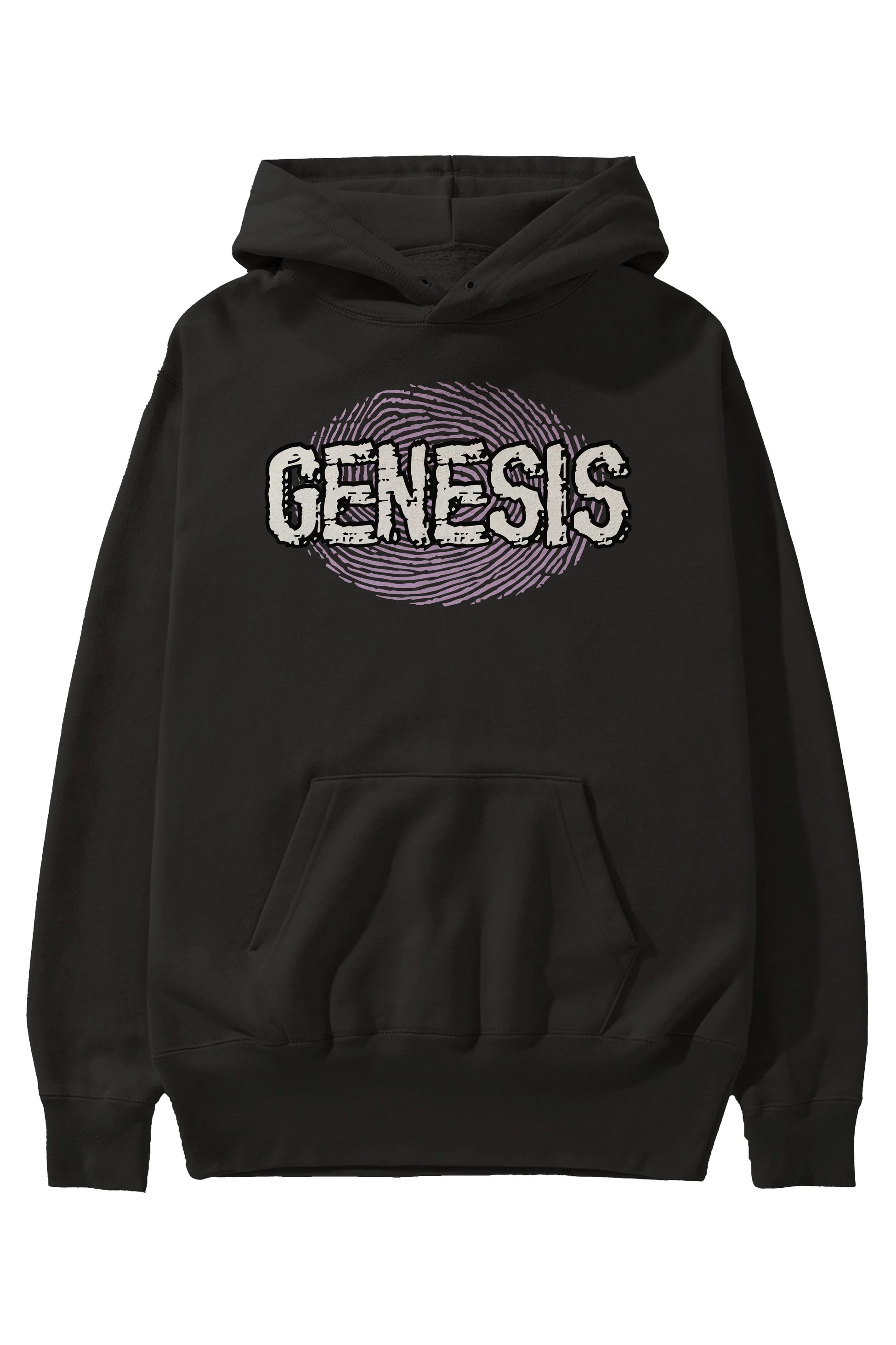 Genesis Ön Baskılı Hoodie Oversize Kapüşonlu Sweatshirt Erkek Kadın Unisex