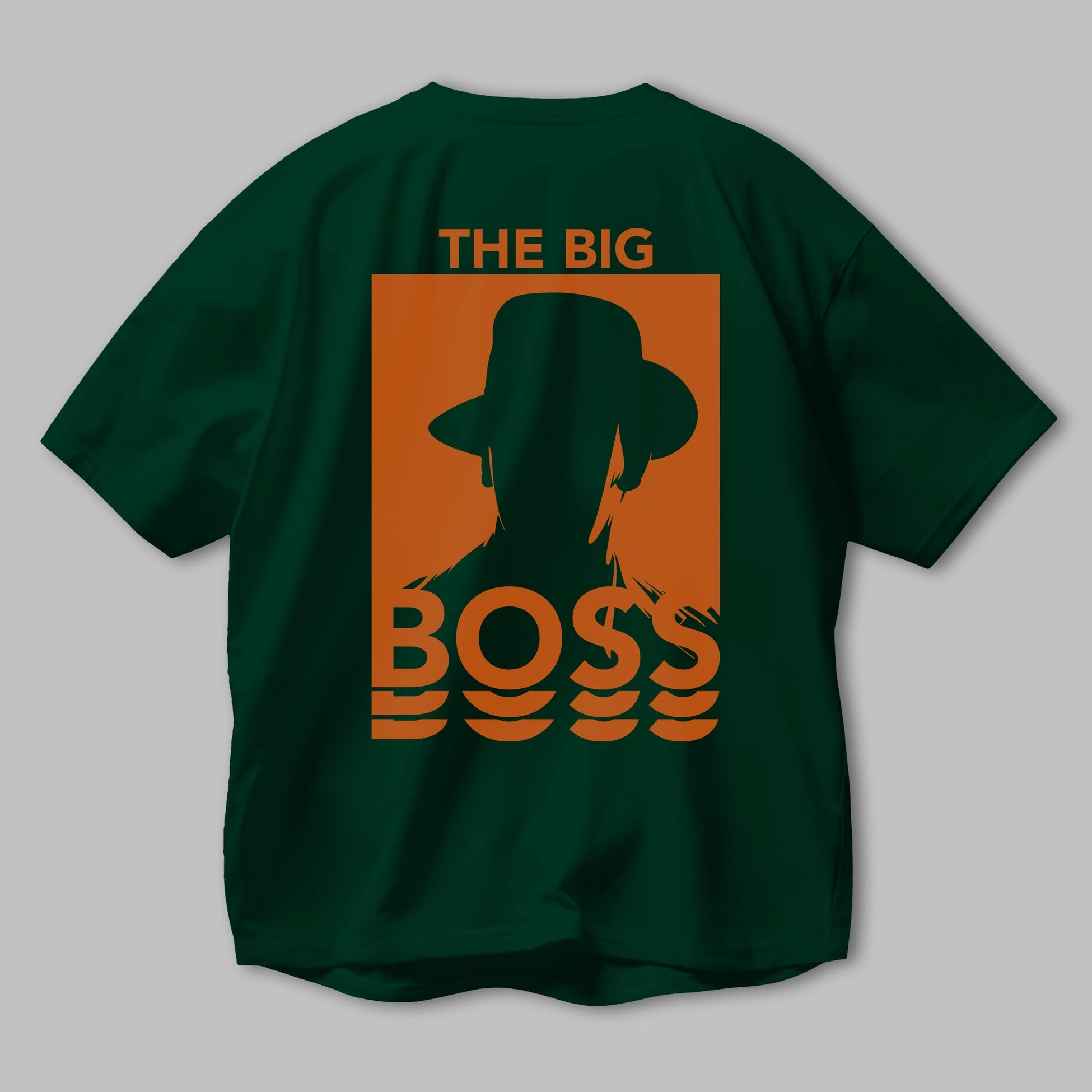 The Big Boss Arka Baskılı Oversize t-shirt Erkek Kadın Unisex