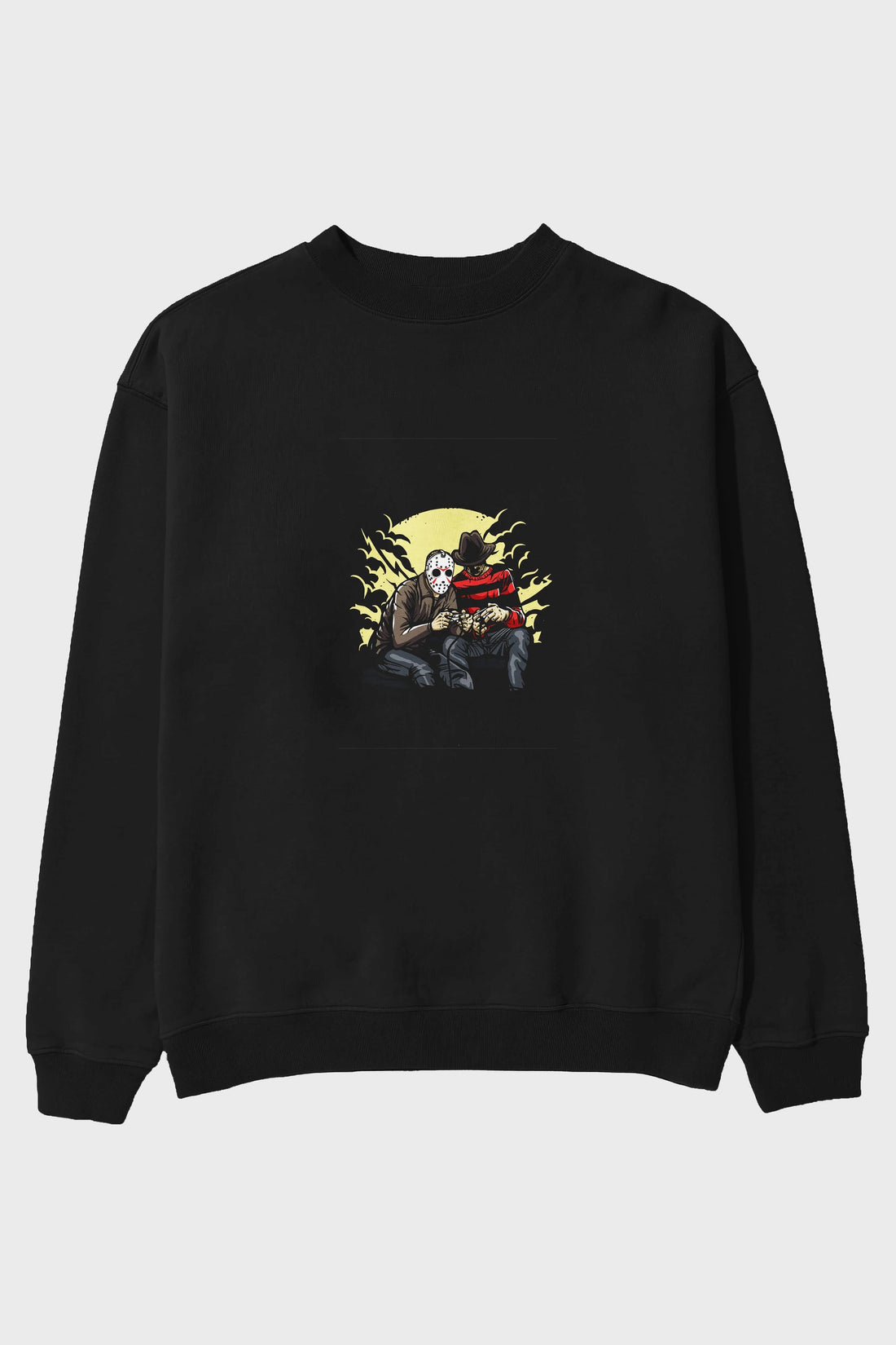 Dark Gamers Ön Baskılı Oversize Sweatshirt Erkek Kadın Unisex