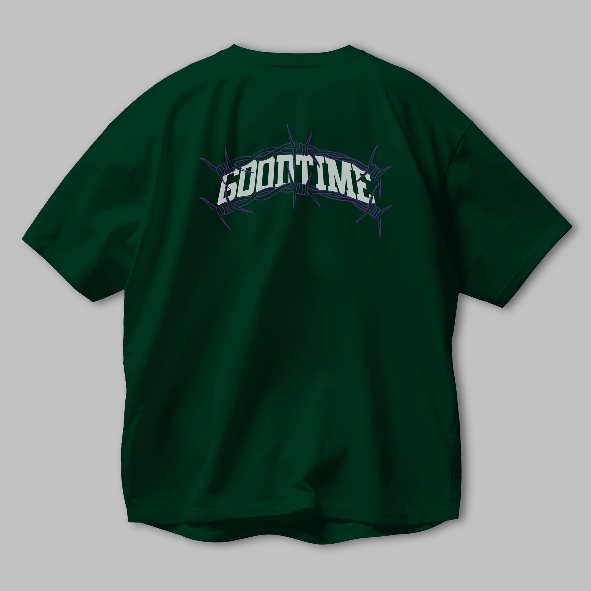 Good Time Arka Baskılı Oversize t-shirt Erkek Kadın Unisex