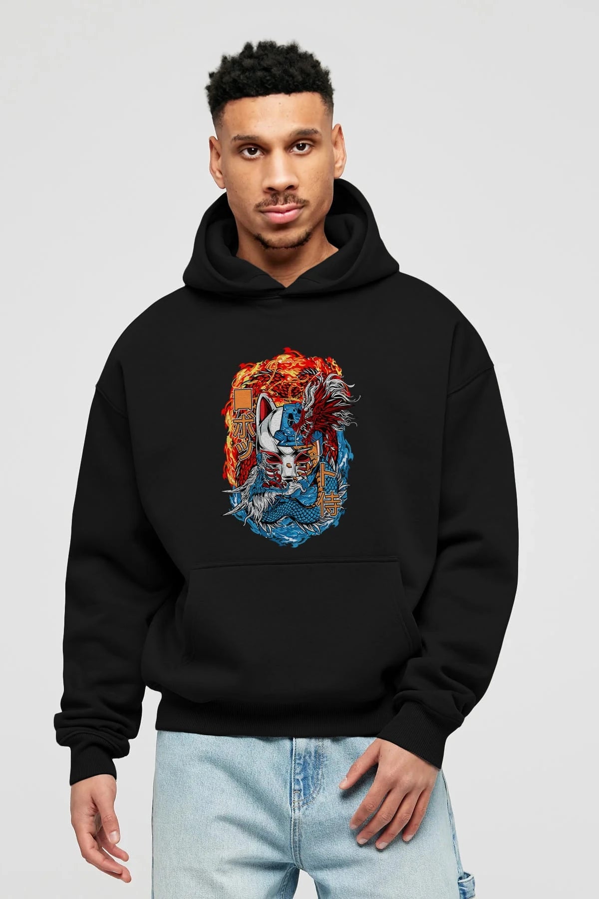 ONE PIECE (7) Anime Ön Baskılı Hoodie Oversize Kapüşonlu Sweatshirt Erkek Kadın Unisex
