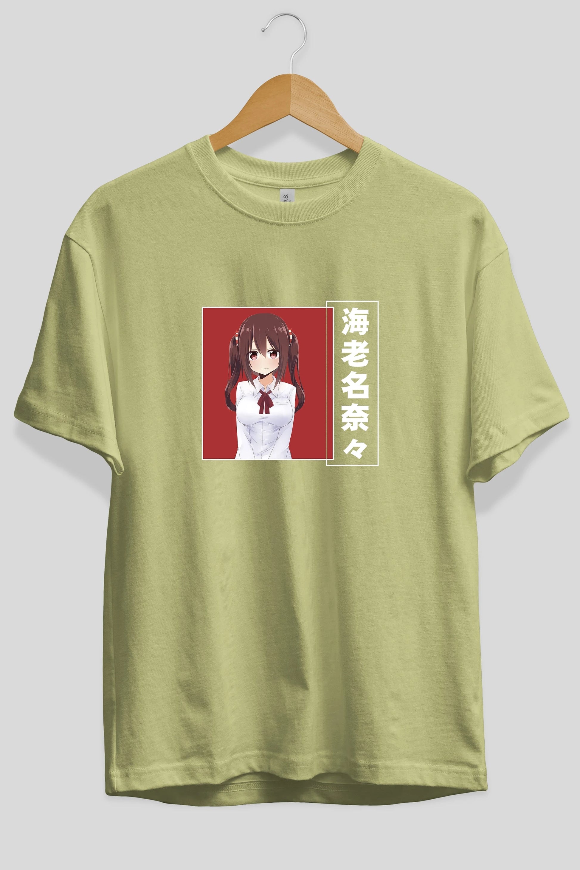 Nana Ebina 1 Anime Ön Baskılı Oversize t-shirt %100 pamuk Erkek Kadın Unisex