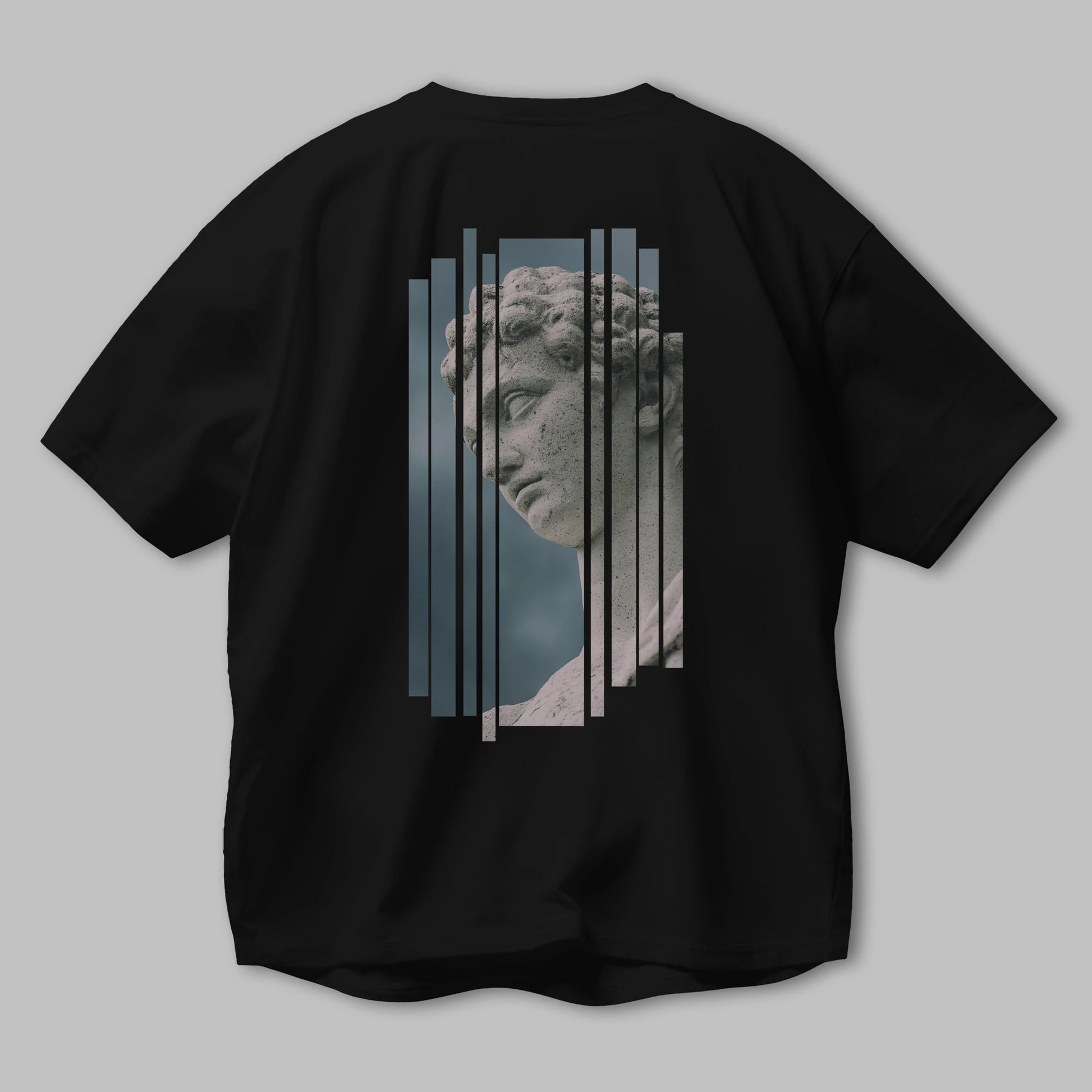 Aesthetic Sculpture Art Arka Baskılı Oversize t-shirt Erkek Kadın Unisex