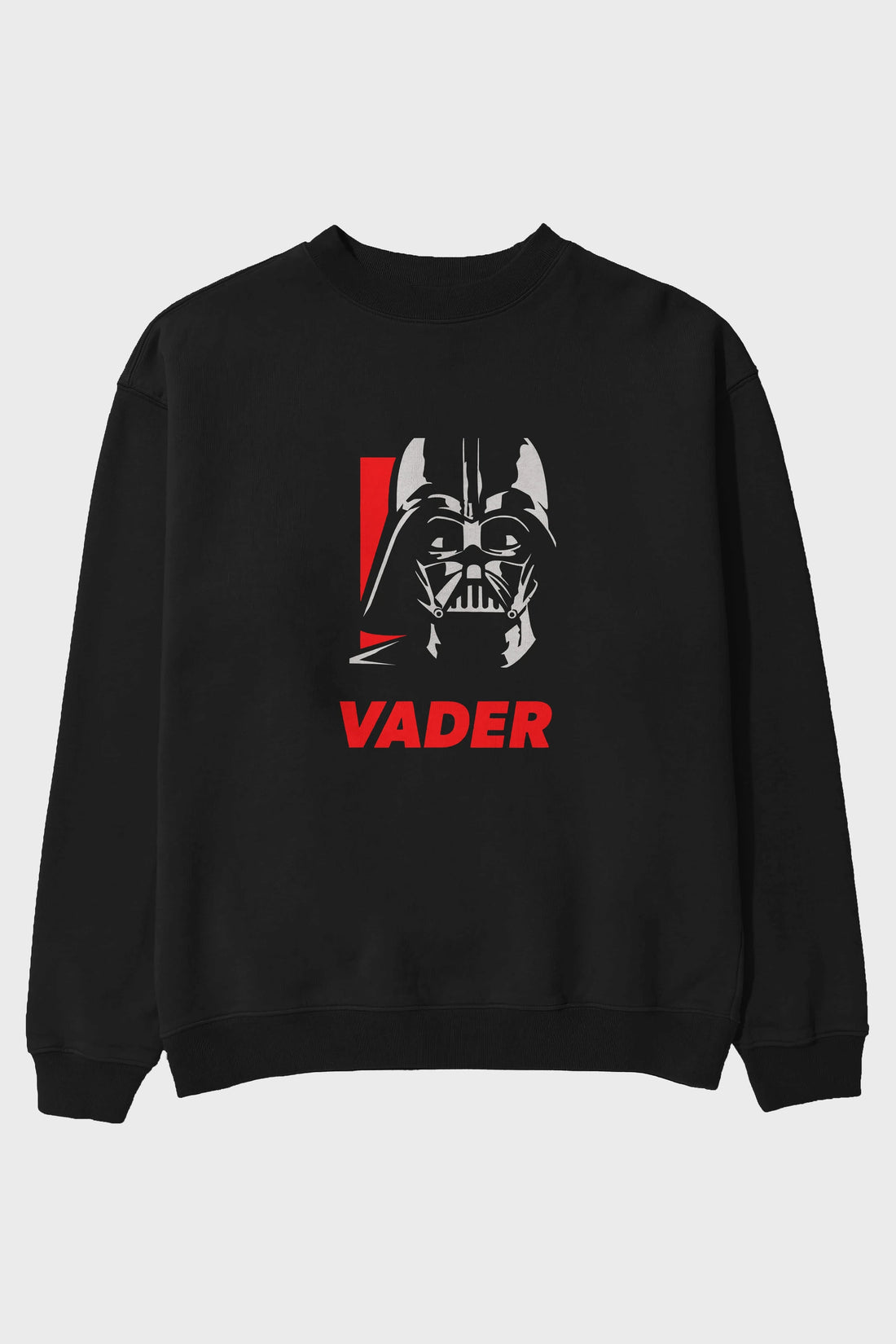 Darth Vader Ön Baskılı Oversize Sweatshirt Erkek Kadın Unisex