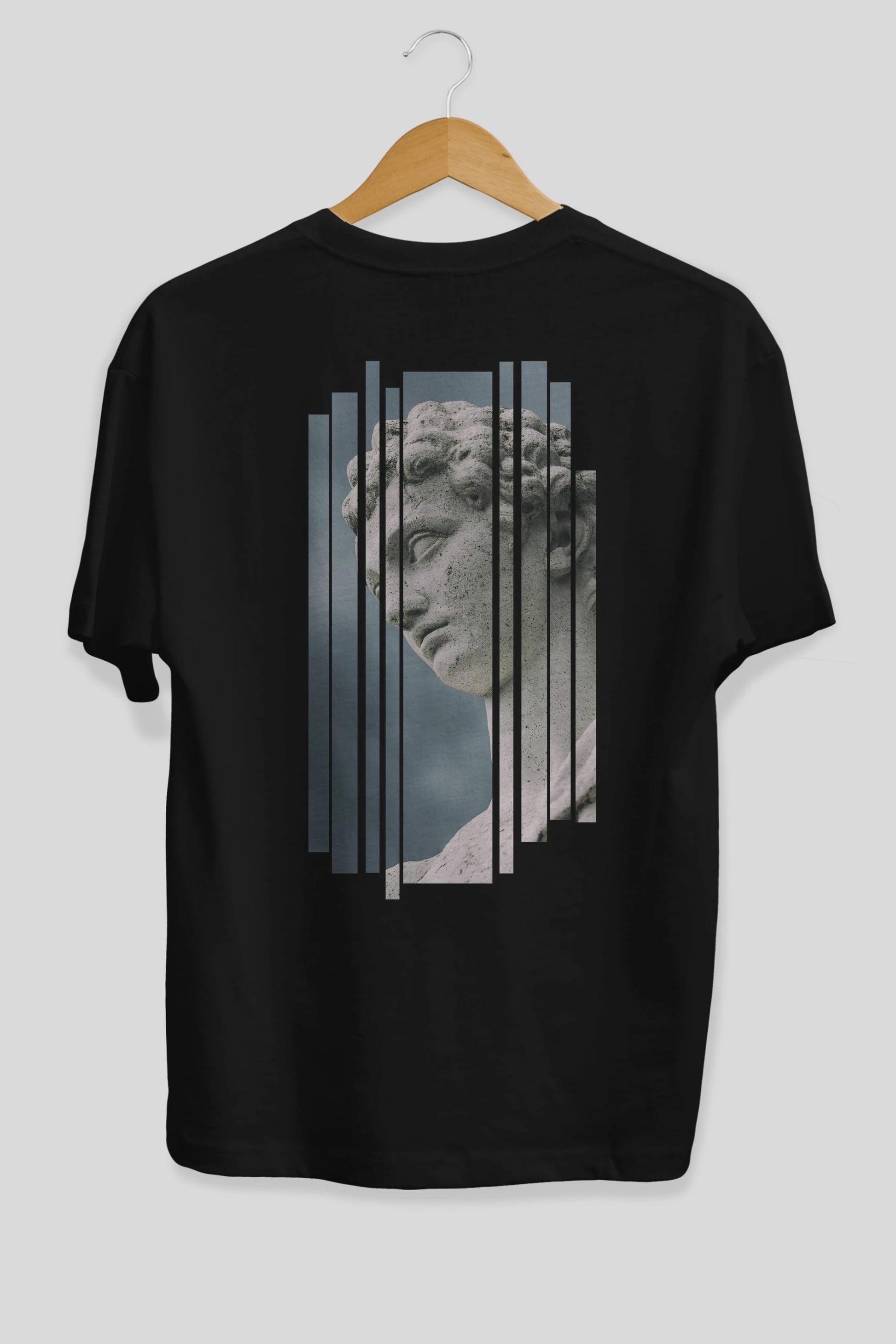 Aesthetic Sculpture Art Arka Baskılı Oversize t-shirt Erkek Kadın Unisex
