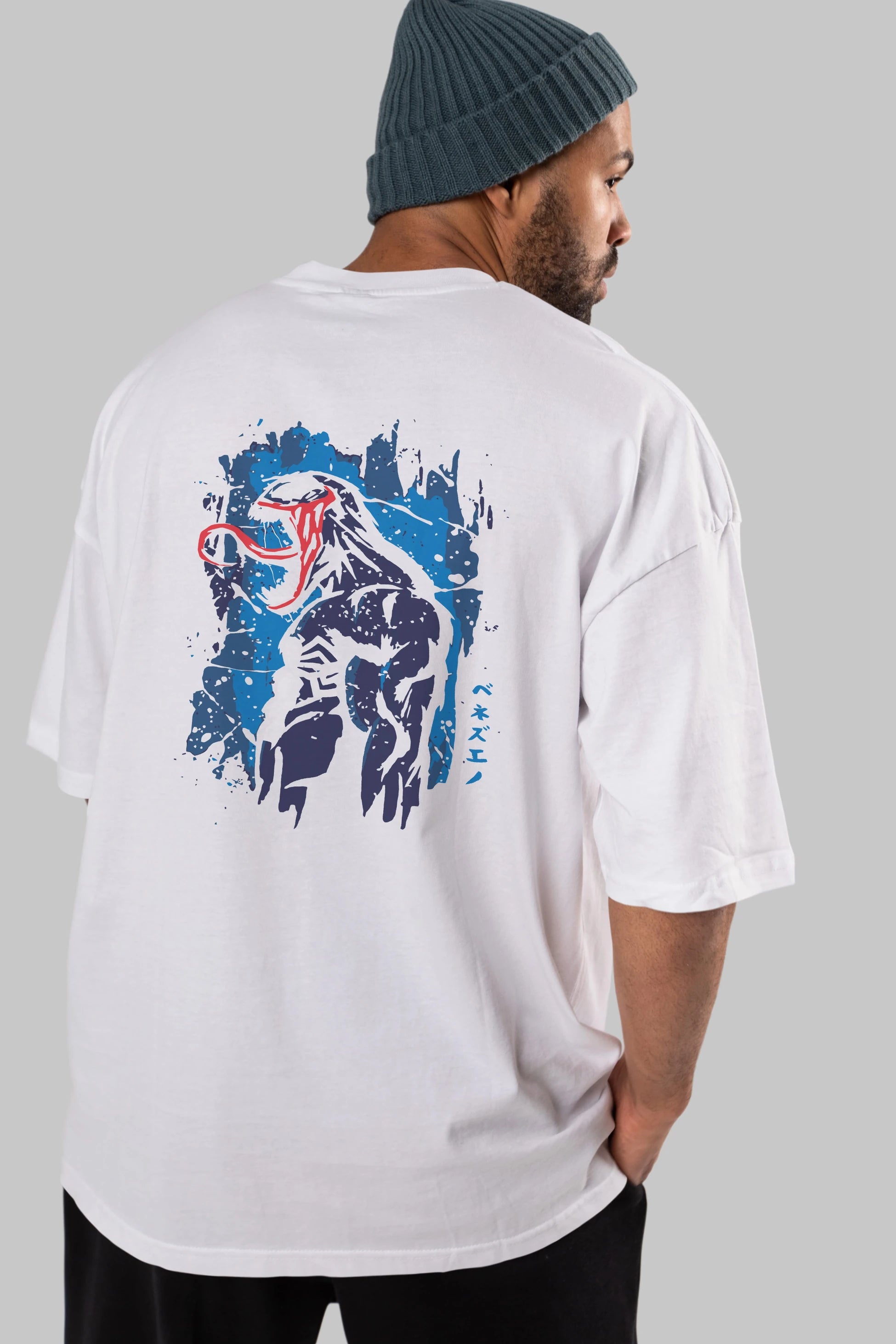 Venom (24) Arka Baskılı Oversize t-shirt Erkek Kadın Unisex %100 Pamuk Bisiklet Yaka tişort
