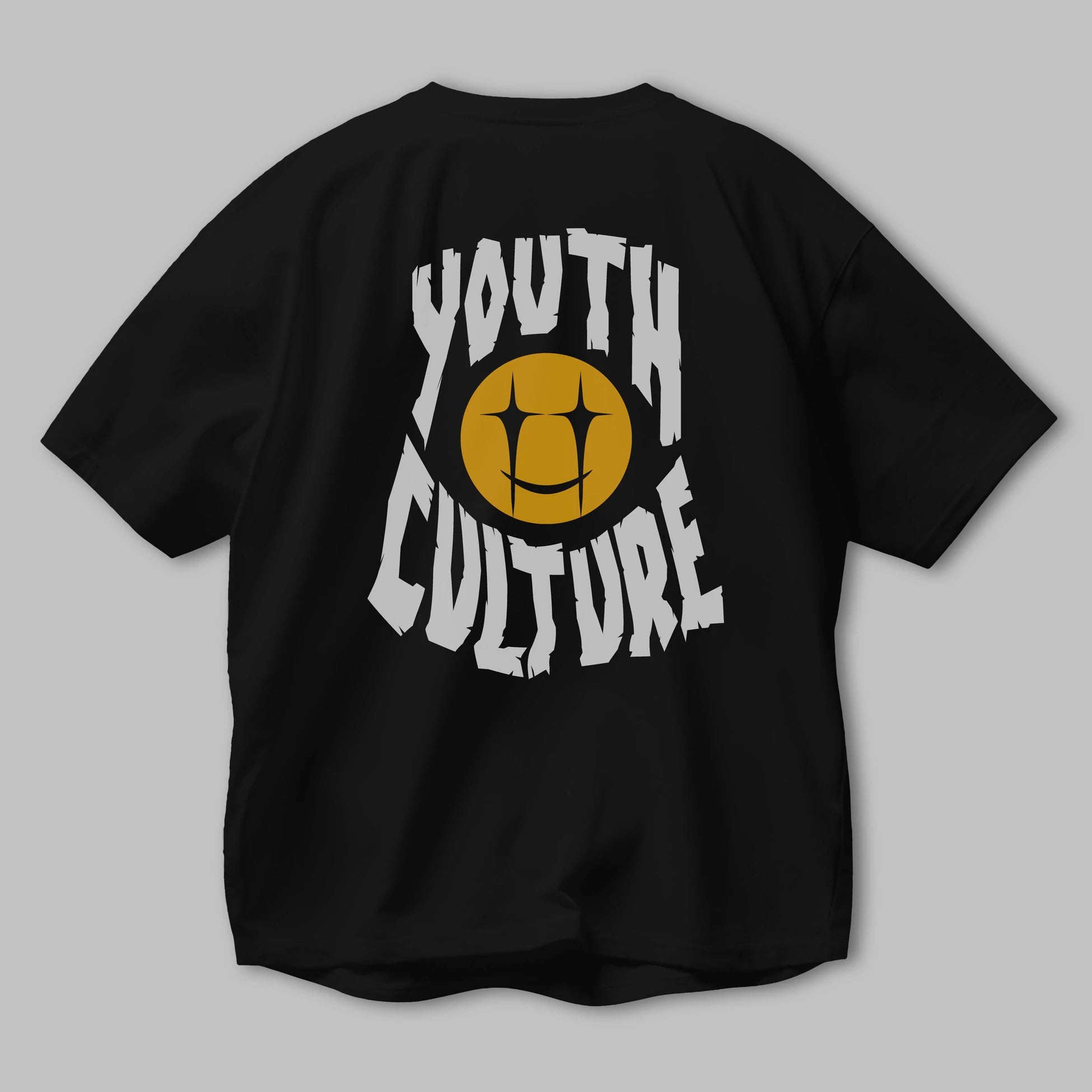 Youth Culture Arka Baskılı Oversize t-shirt Erkek Kadın Unisex
