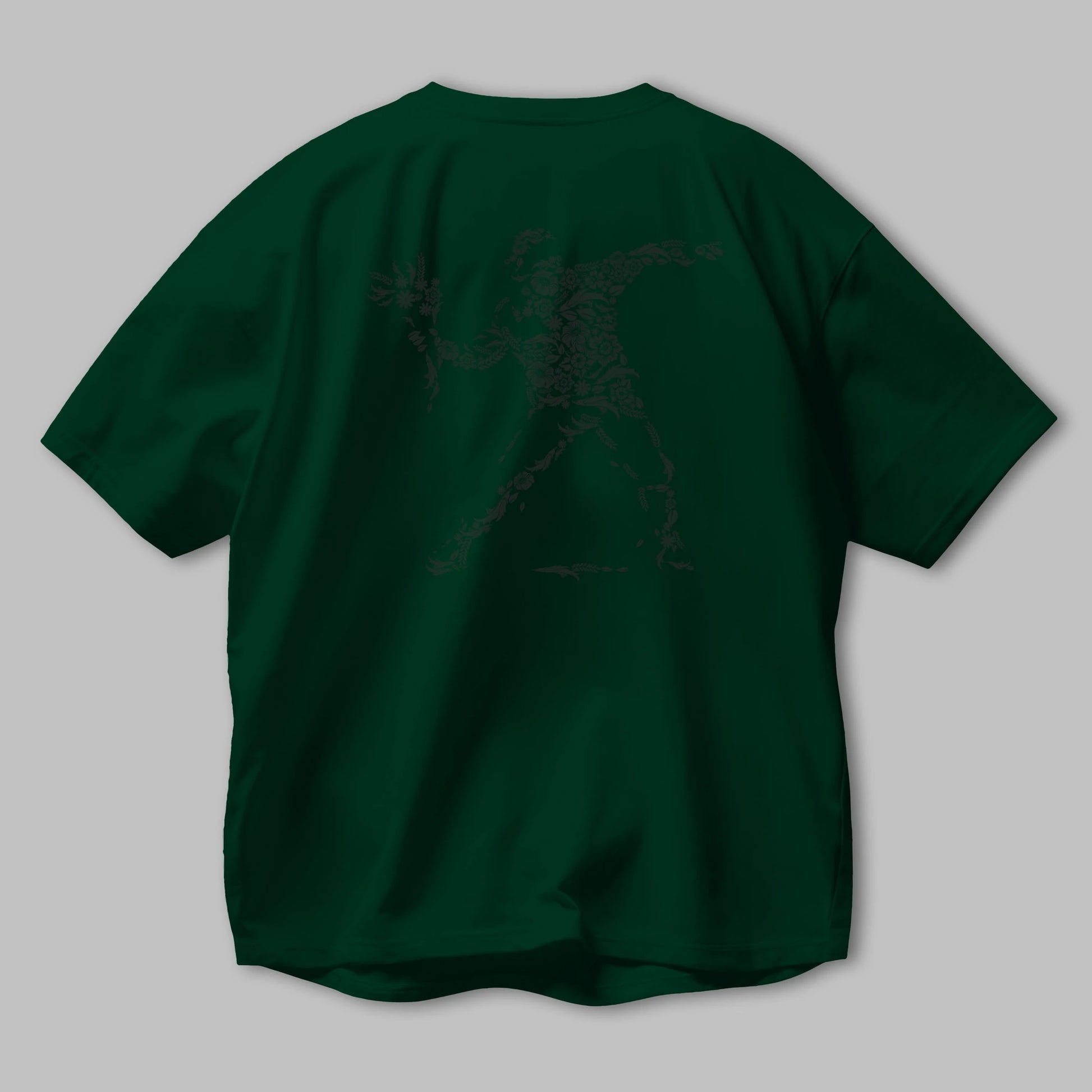 Flourish Vandalism Arka Baskılı Oversize t-shirt %100 pamuk Erkek Kadın Unisex