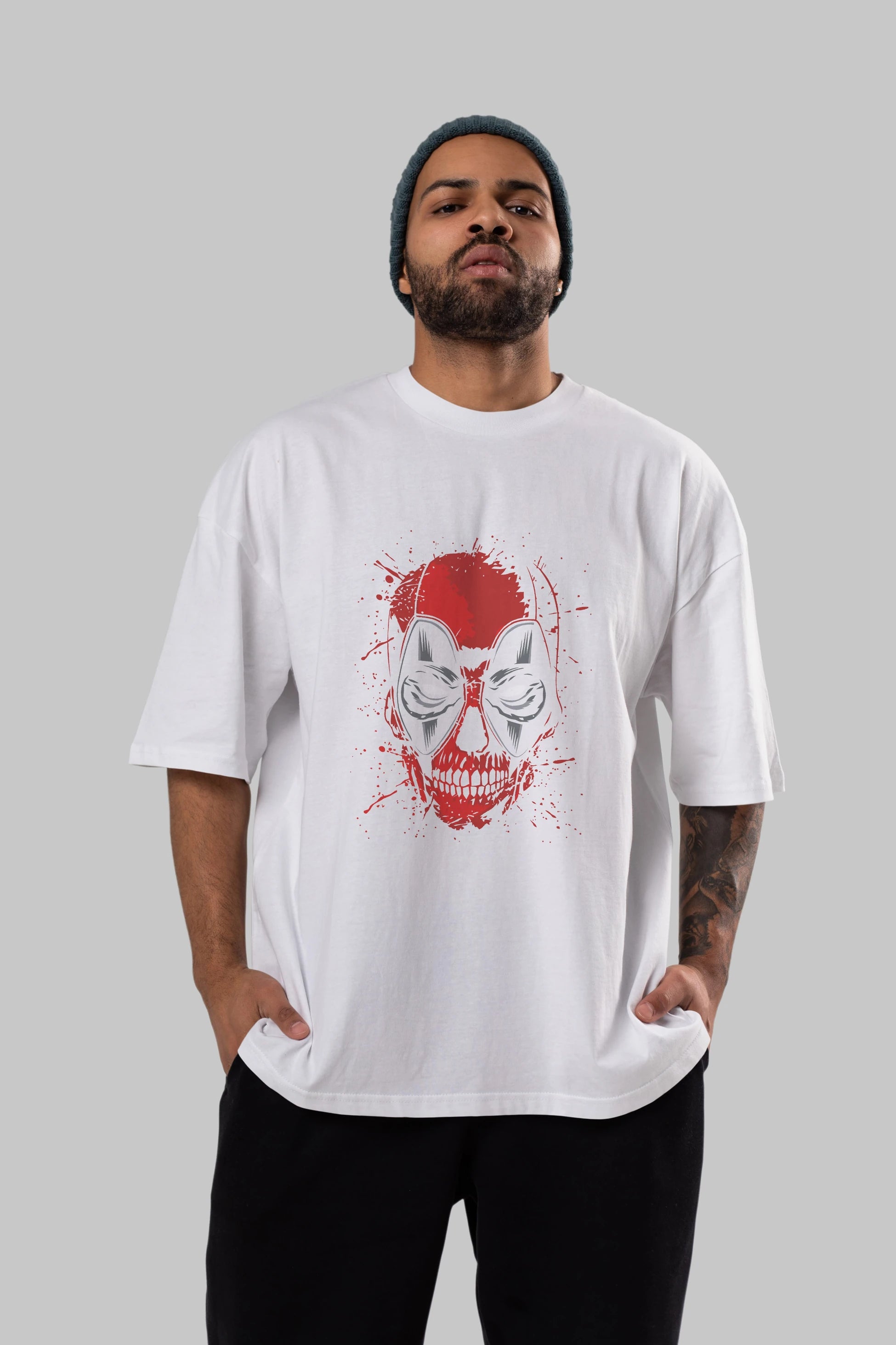 Deadpool (3) Ön Baskılı Oversize t-shirt Erkek Kadın Unisex %100 Pamuk Bisiklet Yaka tişort