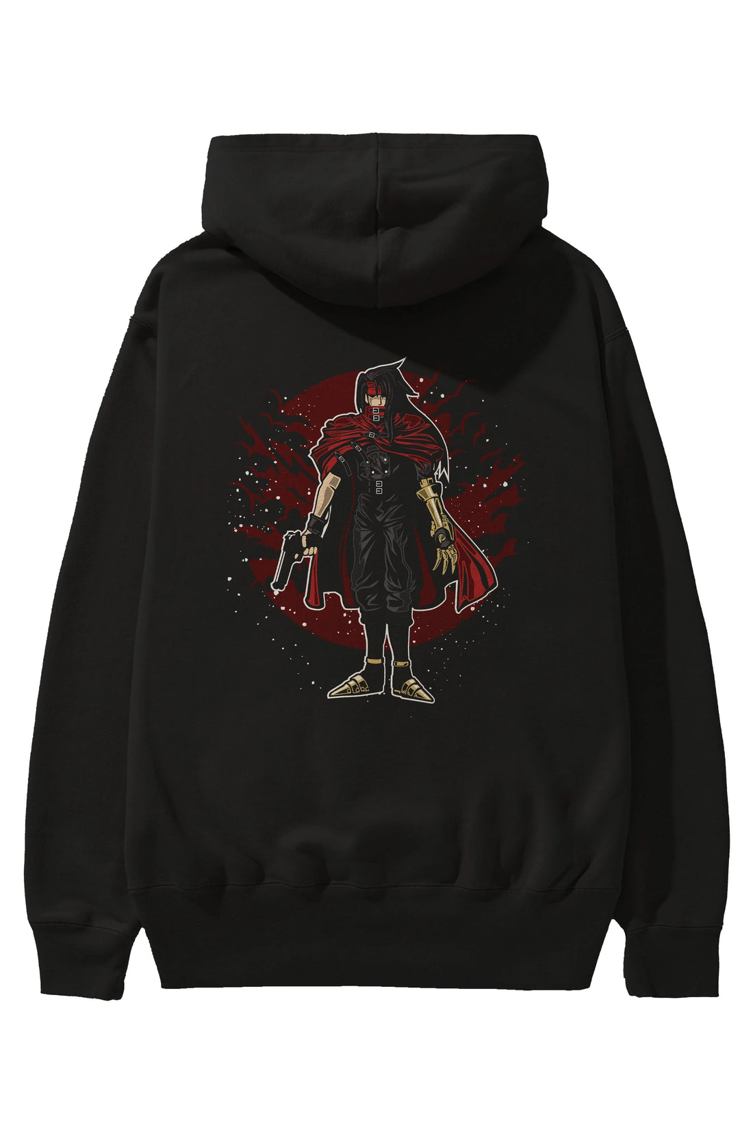 FINAL FANTASY Arka Baskılı Hoodie Oversize Kapüşonlu Sweatshirt Erkek Kadın Unisex
