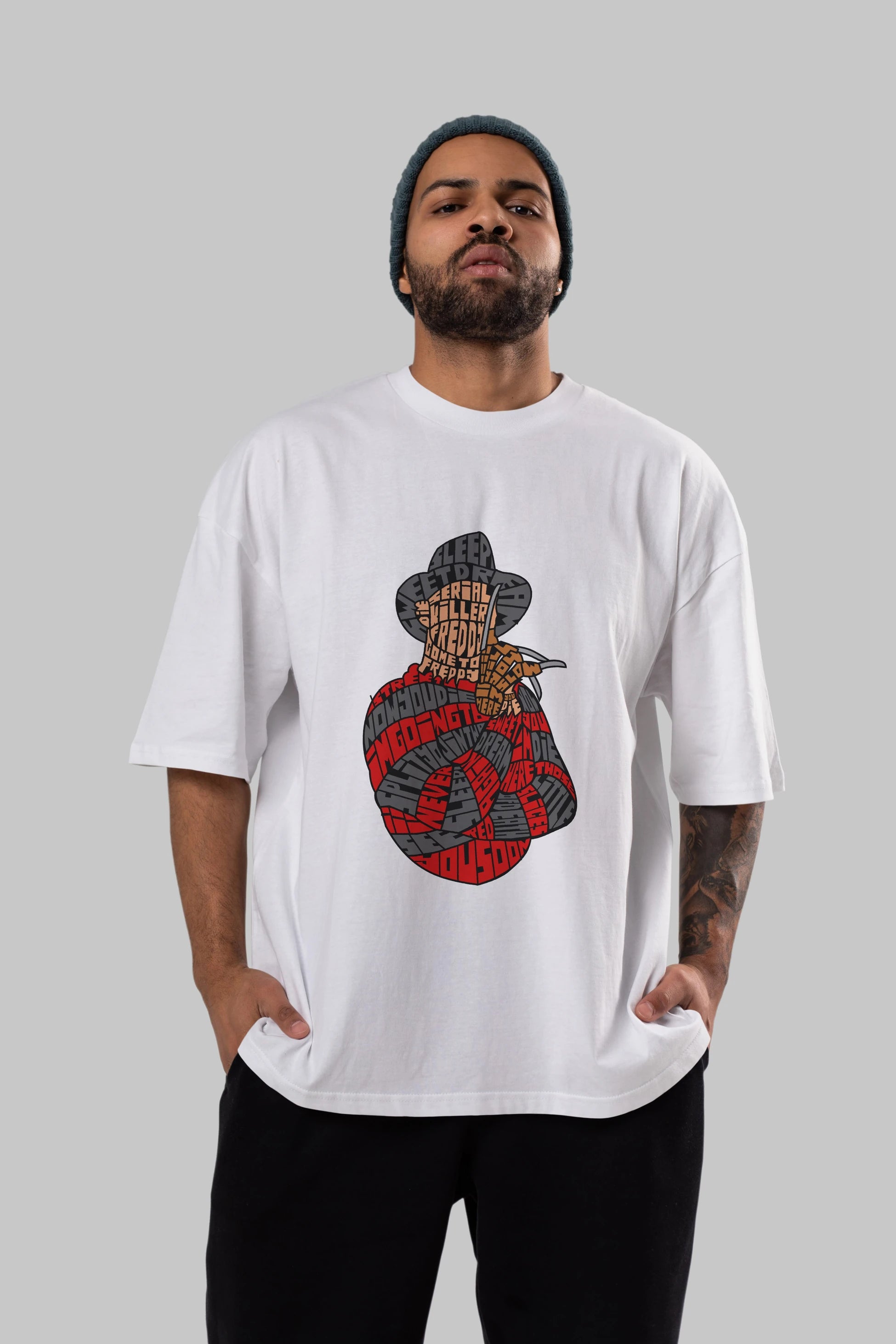Sweet Dream Ön Baskılı Oversize t-shirt %100 pamuk Erkek Kadın Unisex