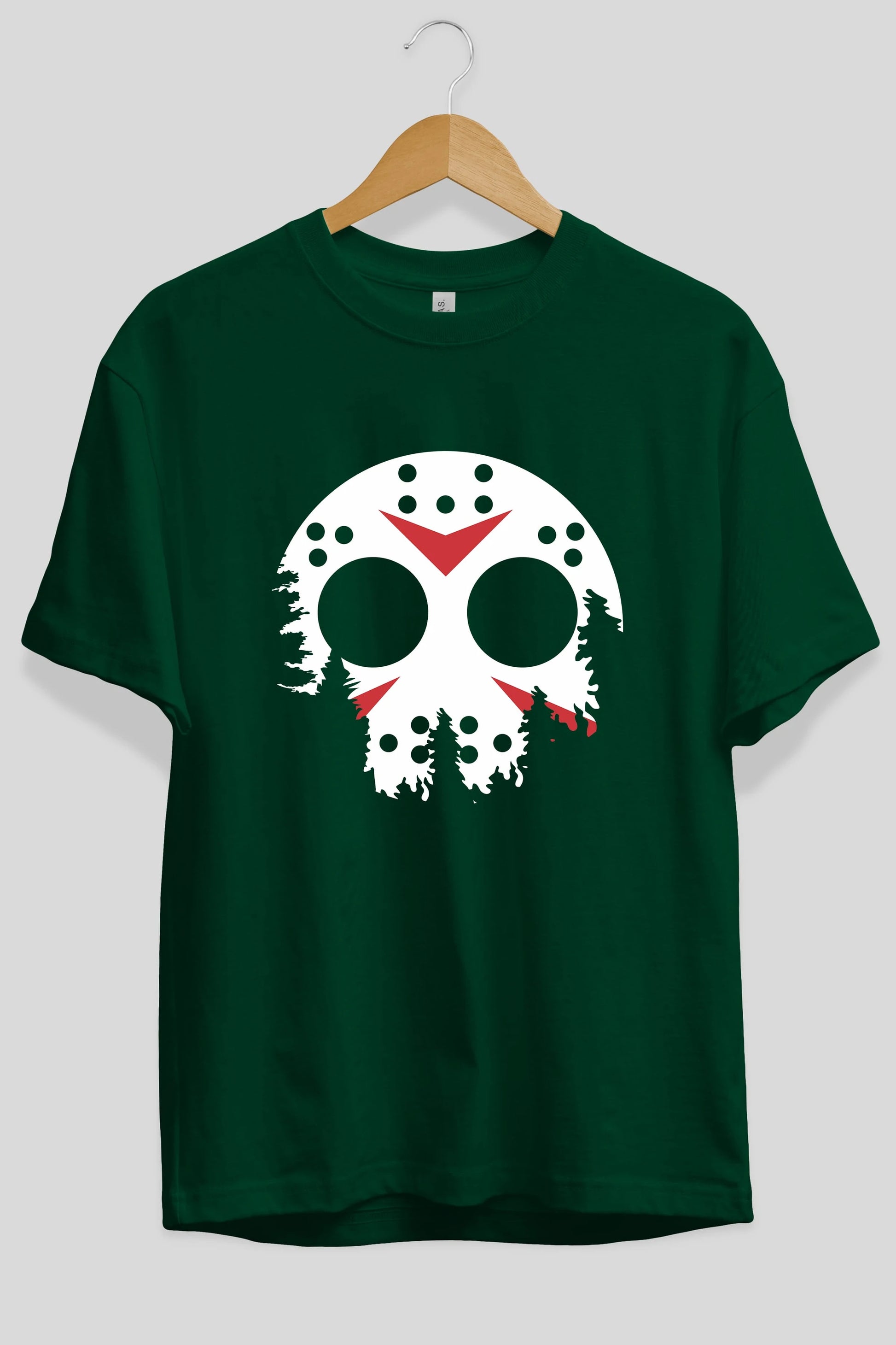 Jason Moon Ön Baskılı Oversize t-shirt %100 pamuk Erkek Kadın Unisex