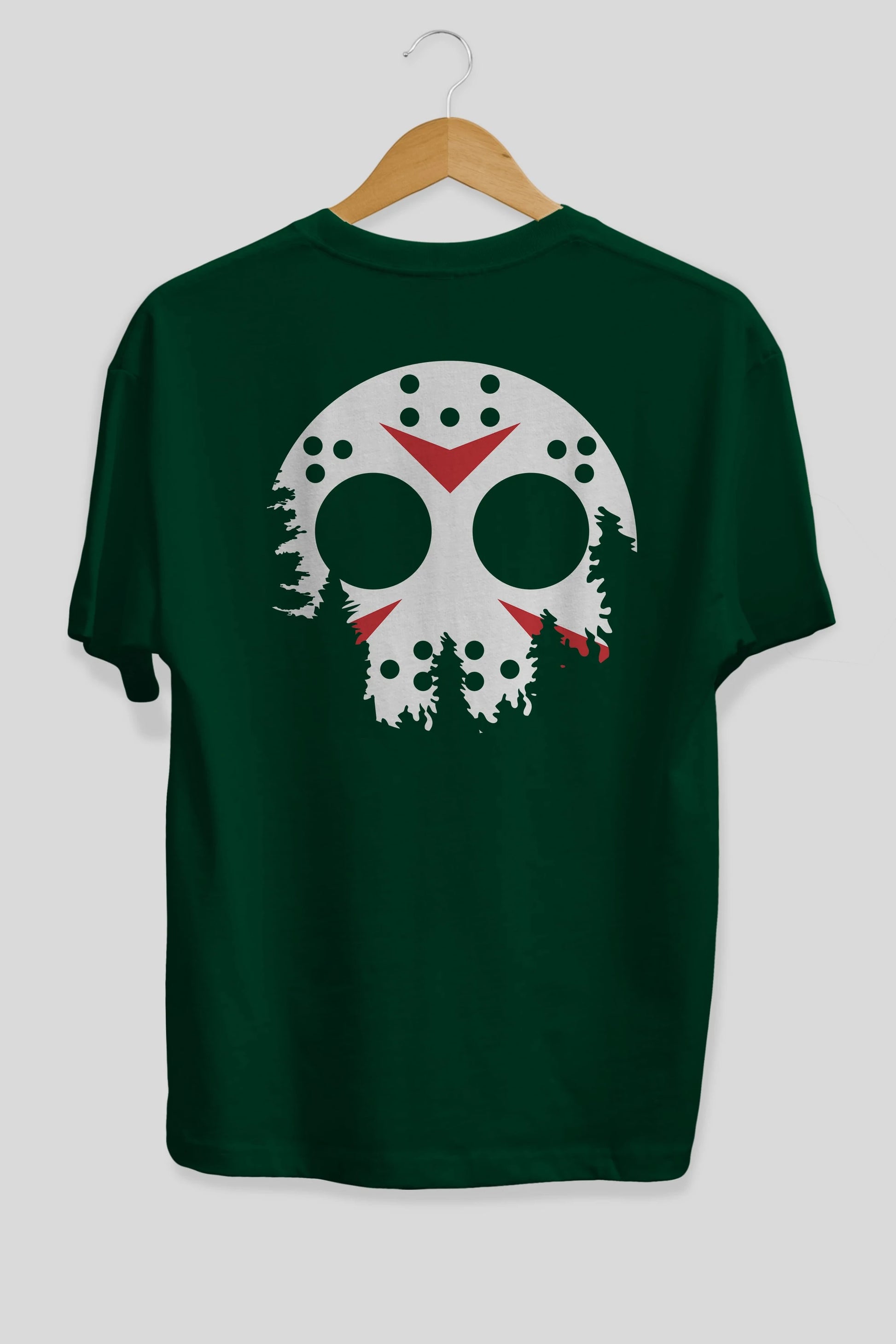 Jason Moon Arka Baskılı Oversize t-shirt %100 pamuk Erkek Kadın Unisex