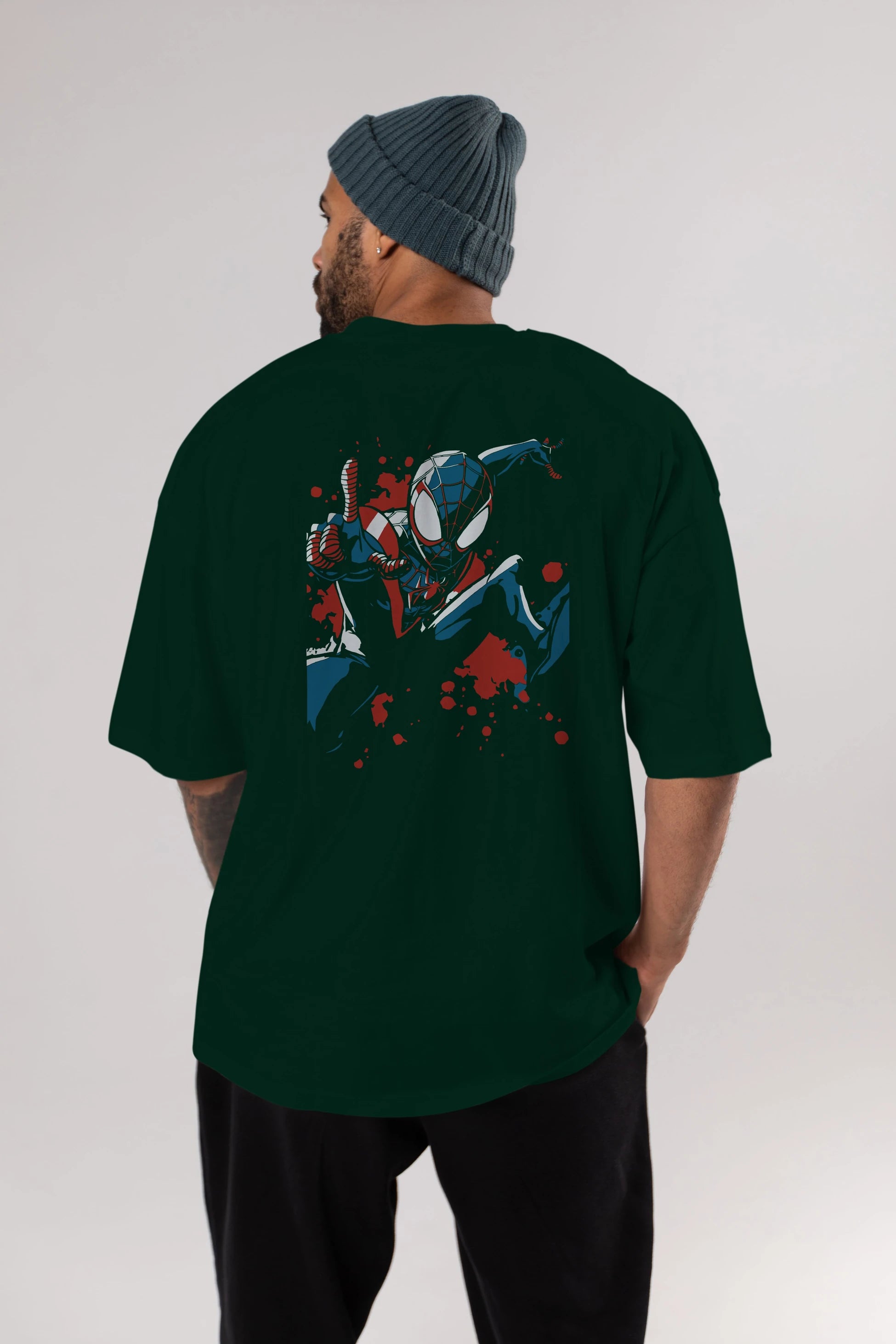 Venom (21) Arka Baskılı Oversize t-shirt Erkek Kadın Unisex %100 Pamuk Bisiklet Yaka tişort
