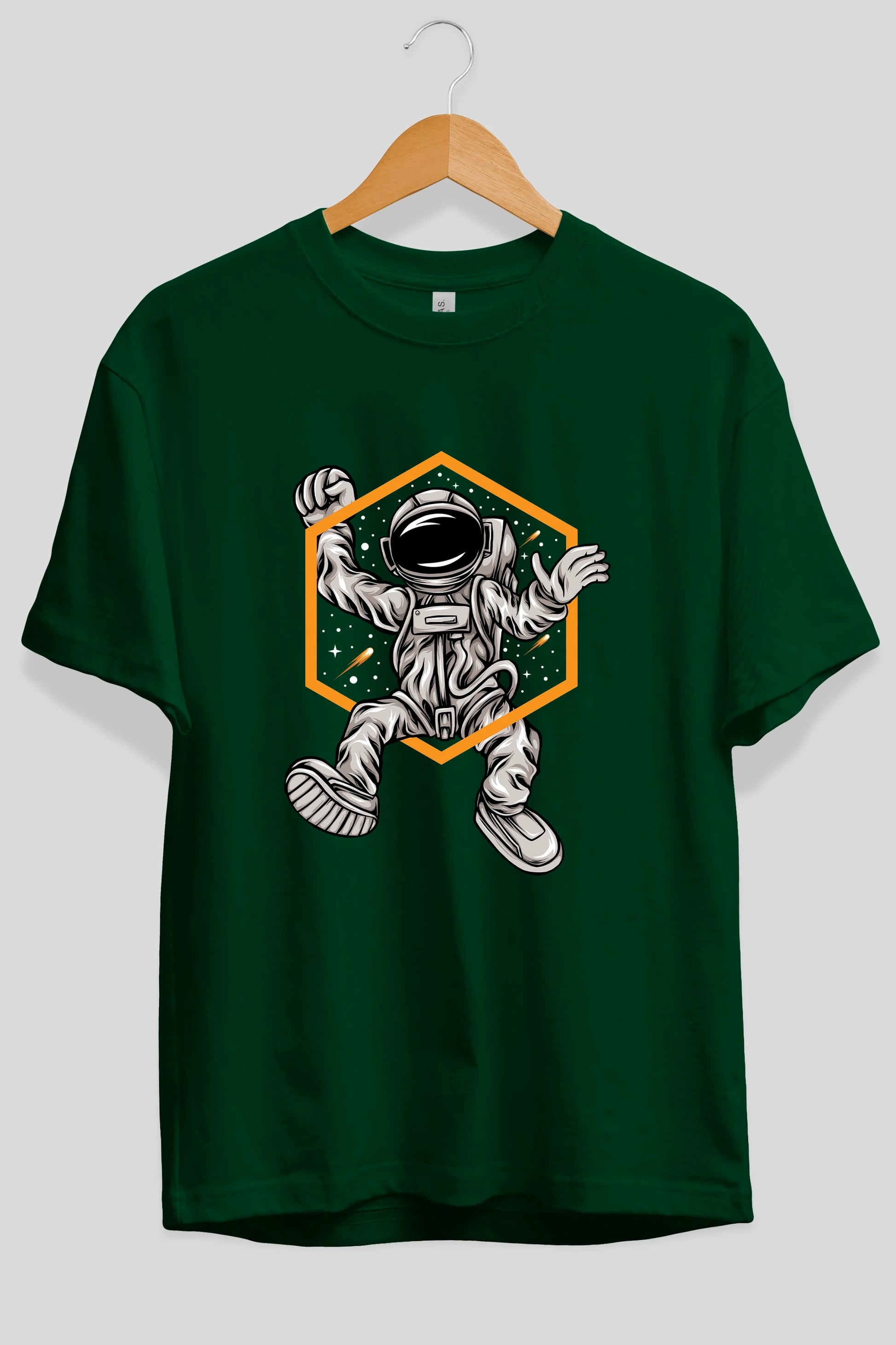 Astrofun Ön Baskılı Oversize t-shirt Erkek Kadın Unisex