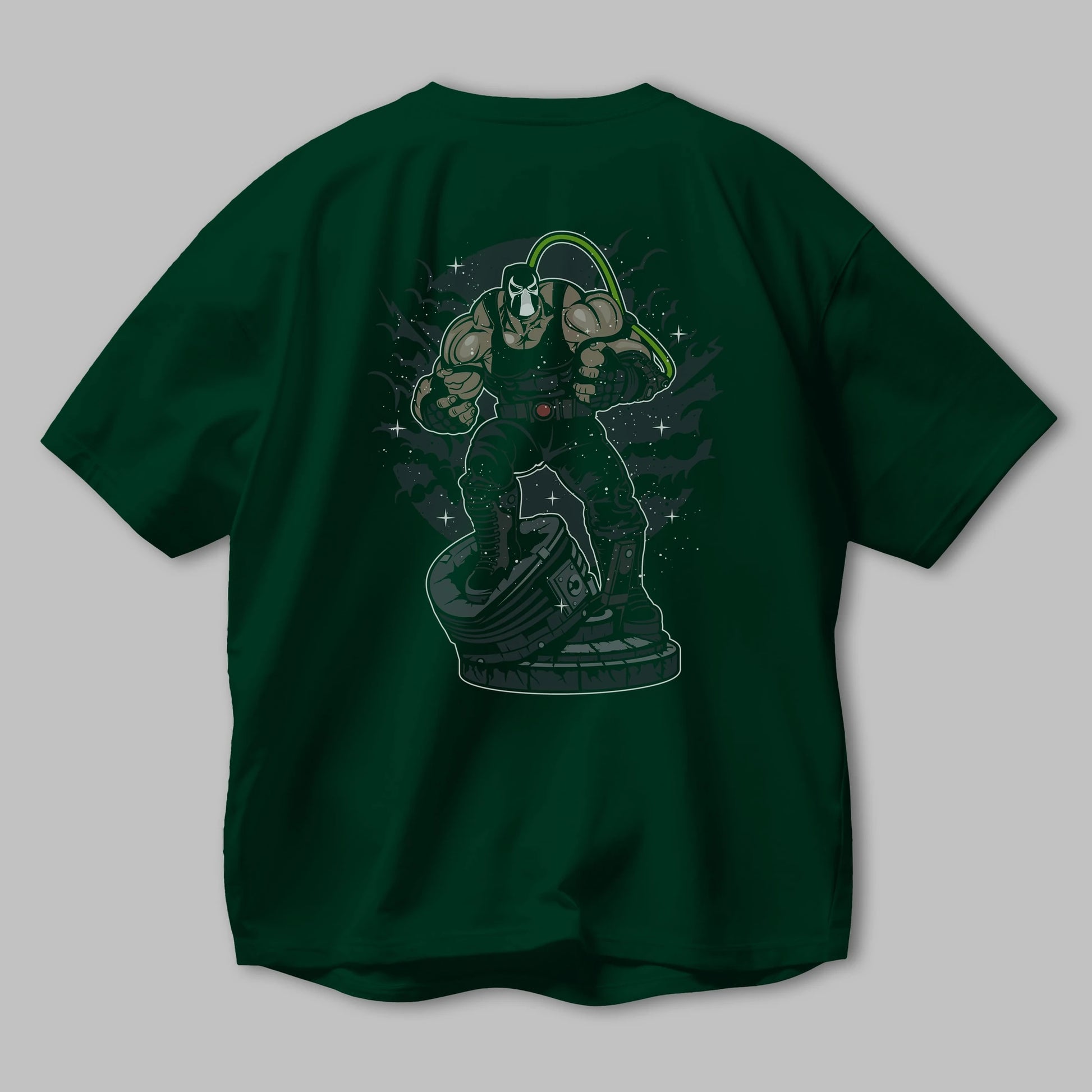 Bane (2) Arka Baskılı Oversize t-shirt Erkek Kadın Unisex %100 Pamuk