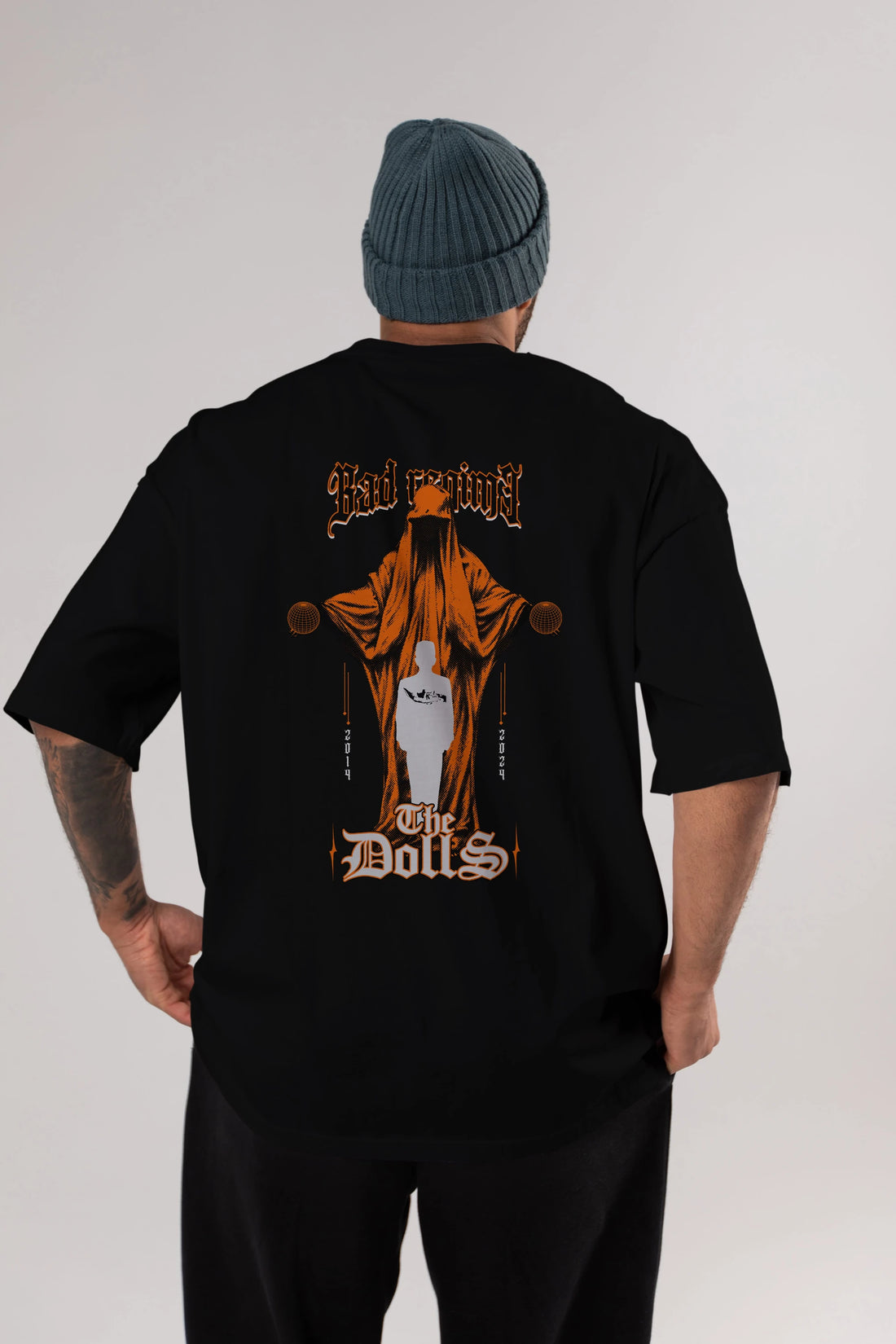 The Dolls Arka Baskılı Oversize t-shirt Erkek Kadın Unisex