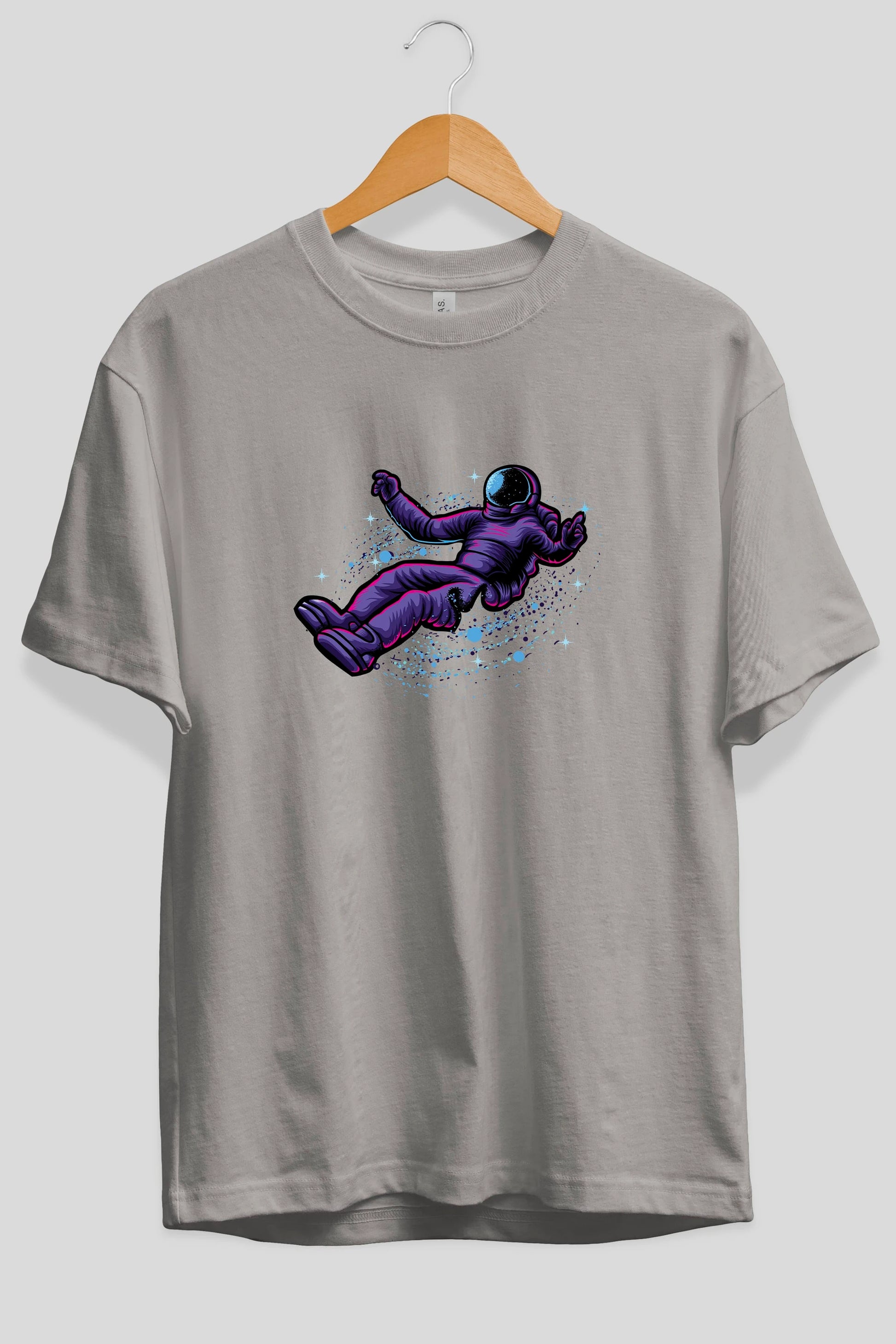 Having fun in outer space Ön Baskılı Oversize t-shirt Erkek Kadın Unisex