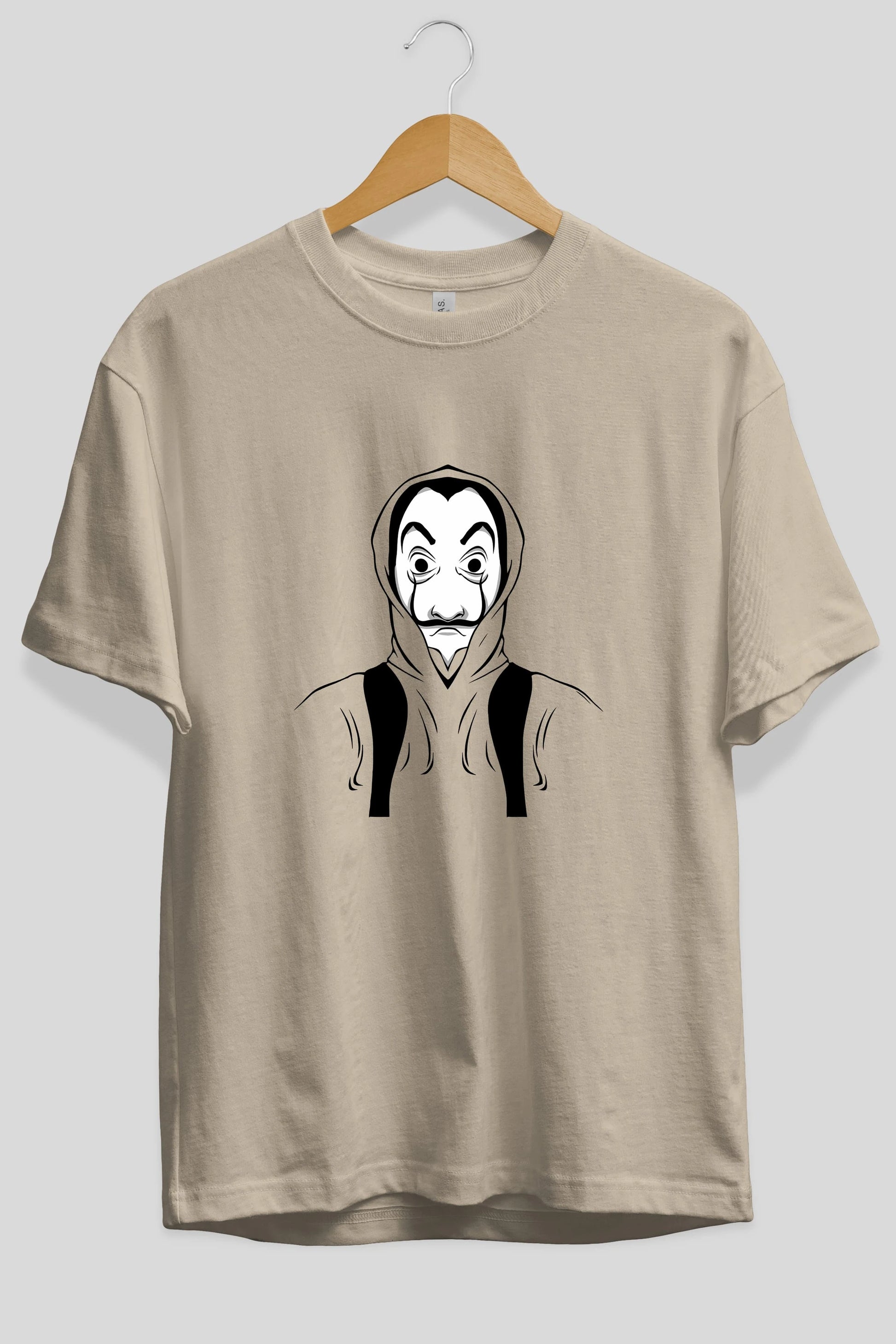 La Casa De Papel (7) Ön Baskılı Oversize t-shirt Erkek Kadın Unisex %100 Pamuk Bisiklet Yaka tişort