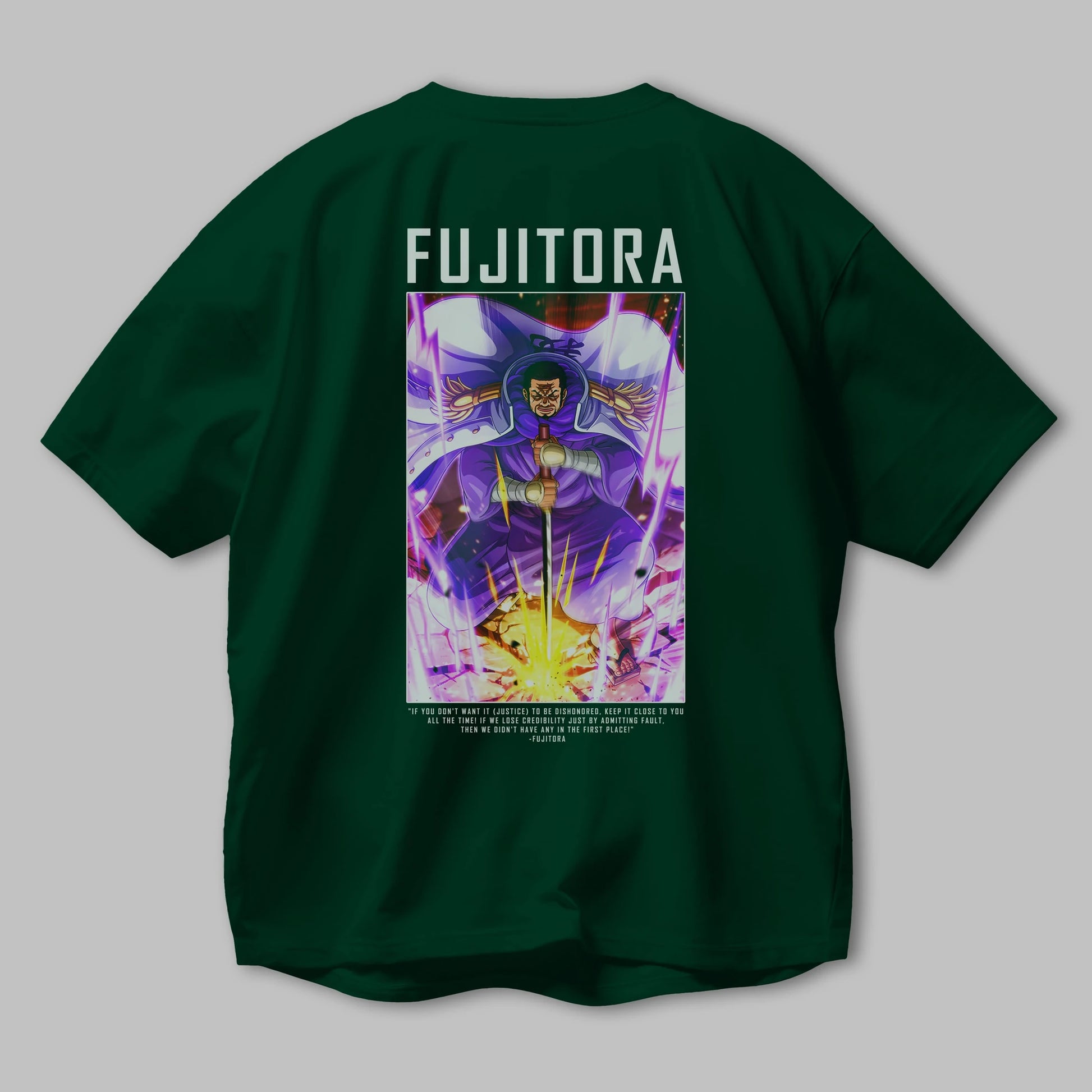 Issho Anime Arka Baskılı Oversize t-shirt Erkek Kadın Unisex %100 pamuk tişort