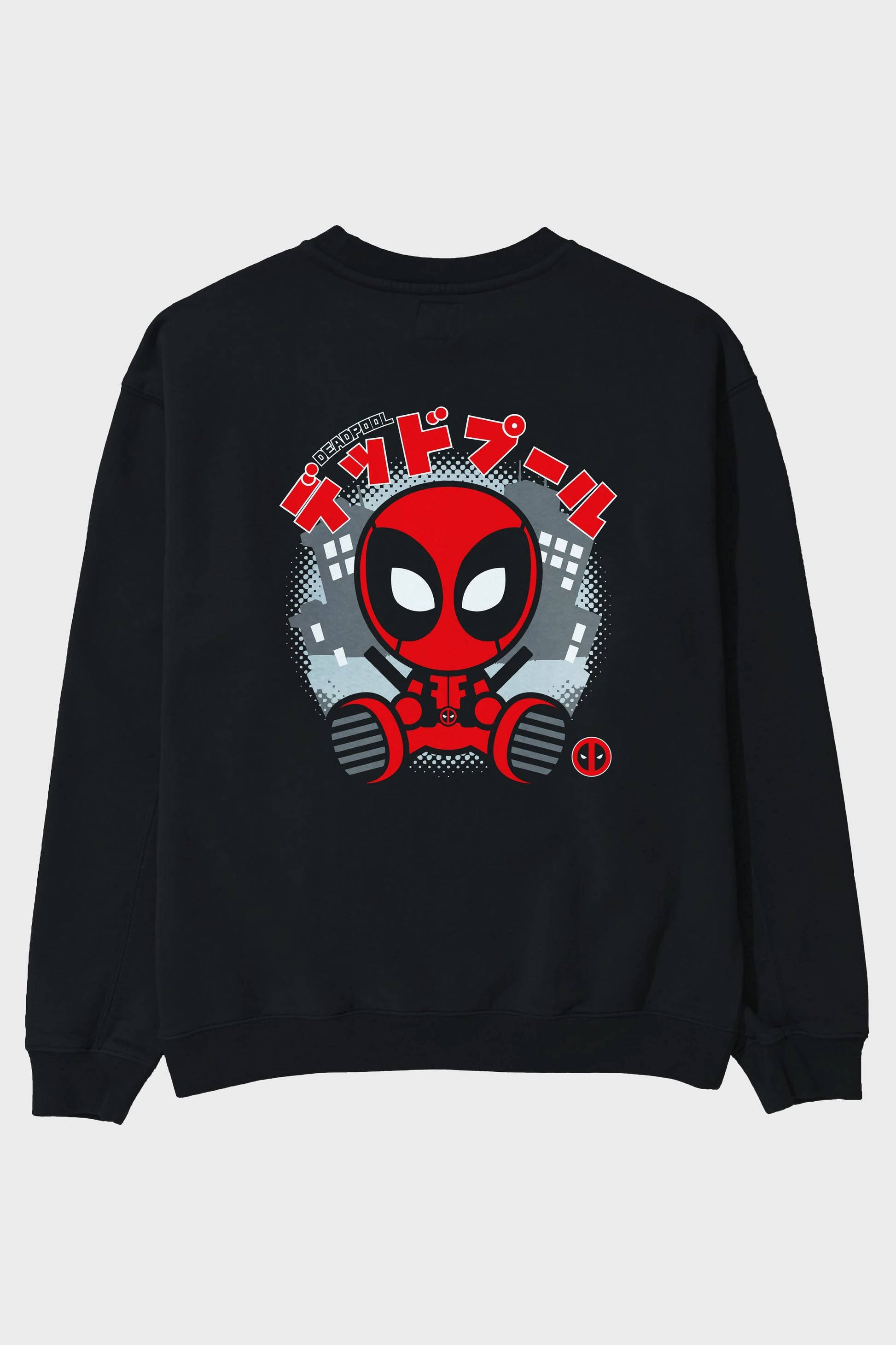 Deadpool (15) Arka Baskılı Oversize Sweatshirt Erkek Kadın Unisex