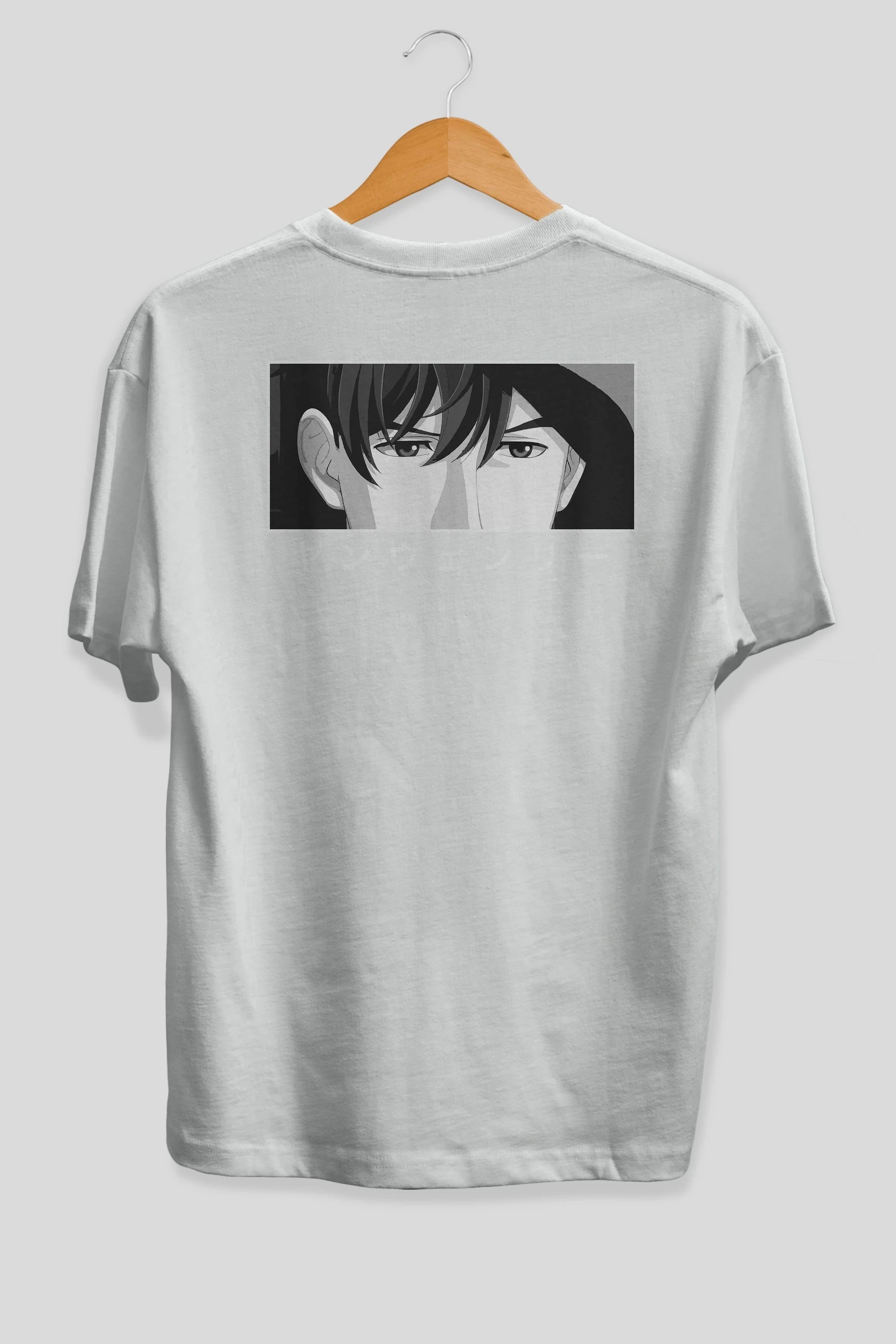 Wen-li Yang 1 Anime Arka Baskılı Oversize t-shirt Erkek Kadın Unisex