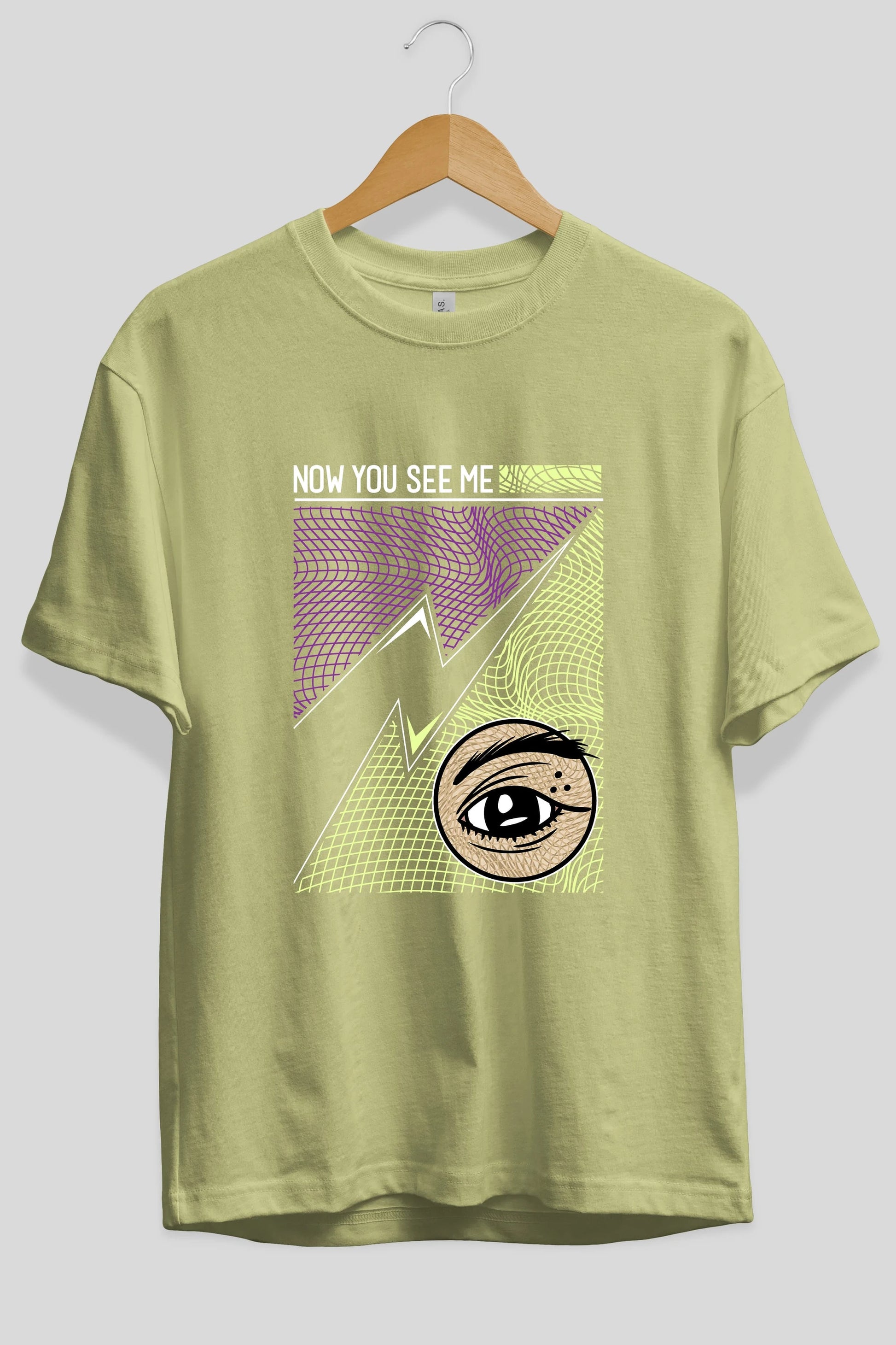 Now You See Me Ön Baskılı Oversize t-shirt Erkek Kadın Unisex
