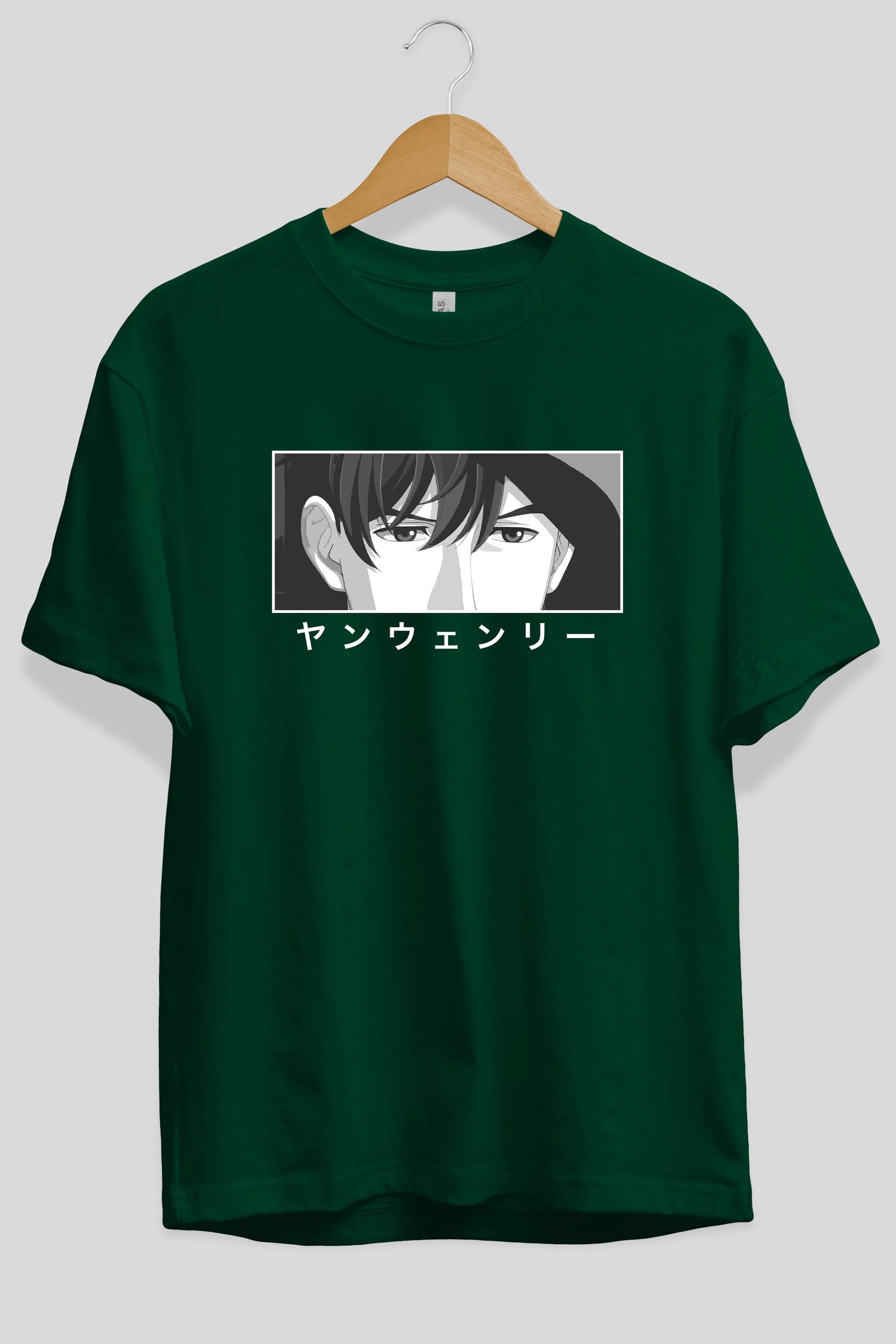 Wen-li Yang 1 Anime Ön Baskılı Oversize t-shirt %100 pamuk Erkek Kadın Unisex