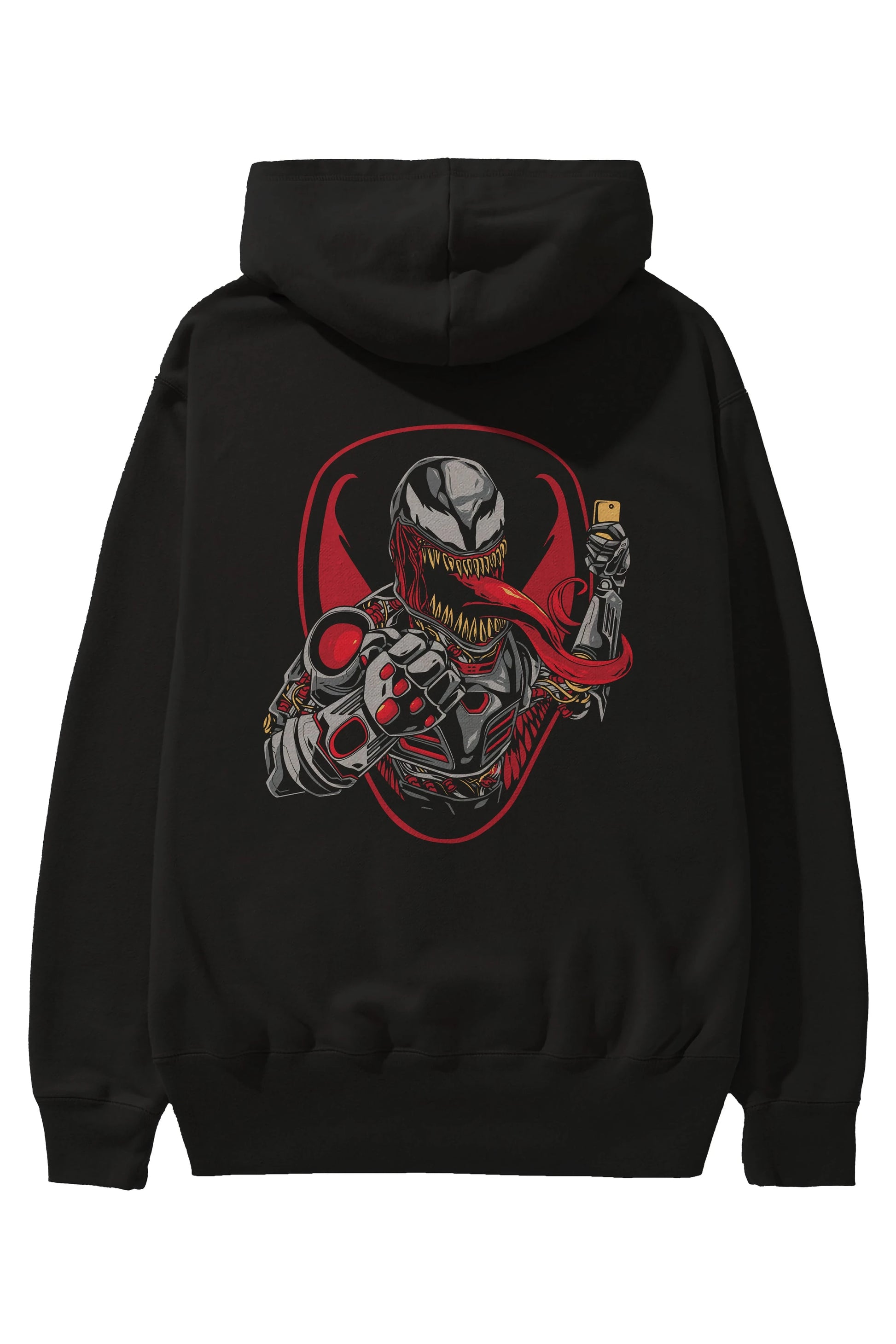 Venom (17) Arka Baskılı Hoodie Oversize Kapüşonlu Sweatshirt Erkek Kadın Unisex