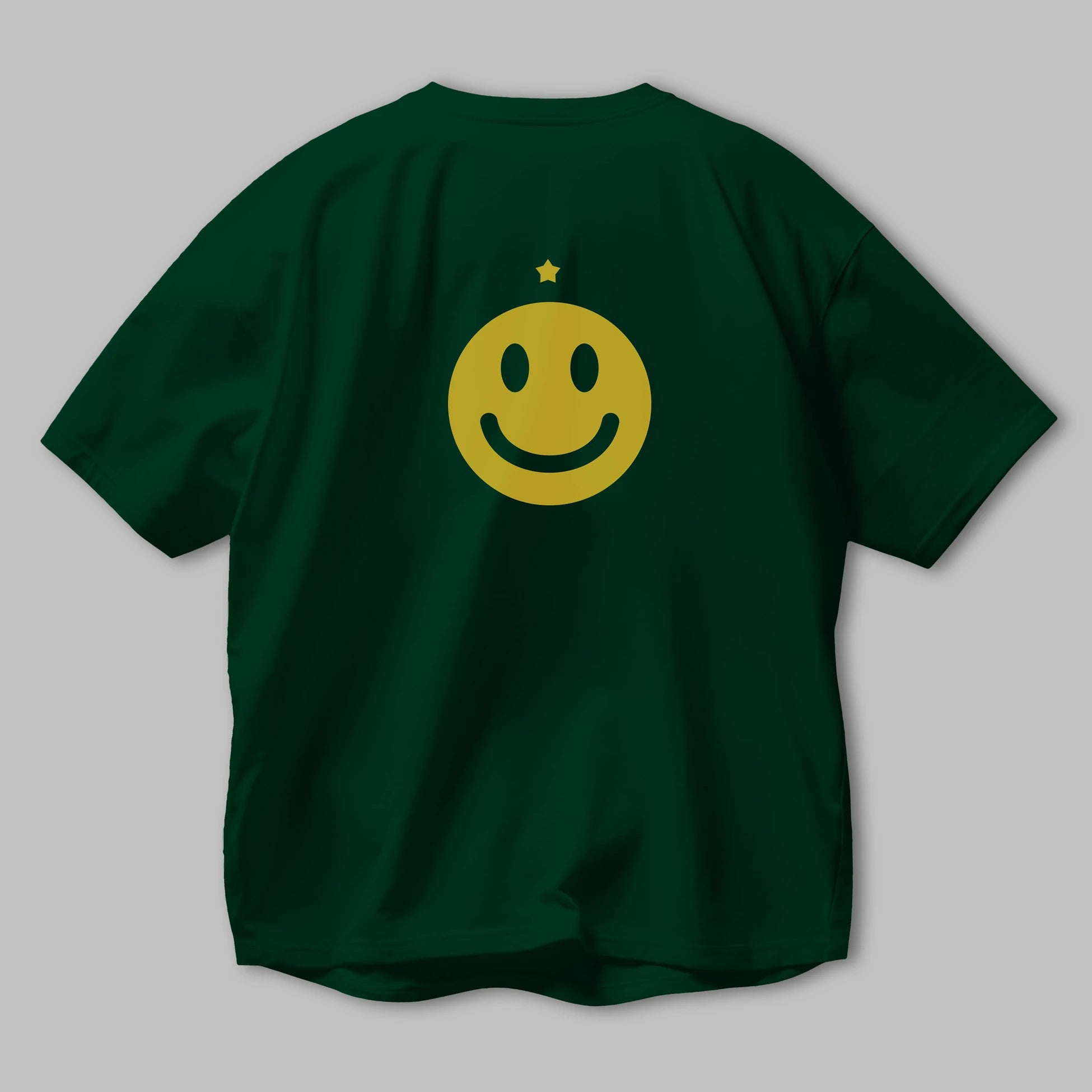 Che Smile Arka Baskılı Oversize t-shirt %100 pamuk Erkek Kadın Unisex