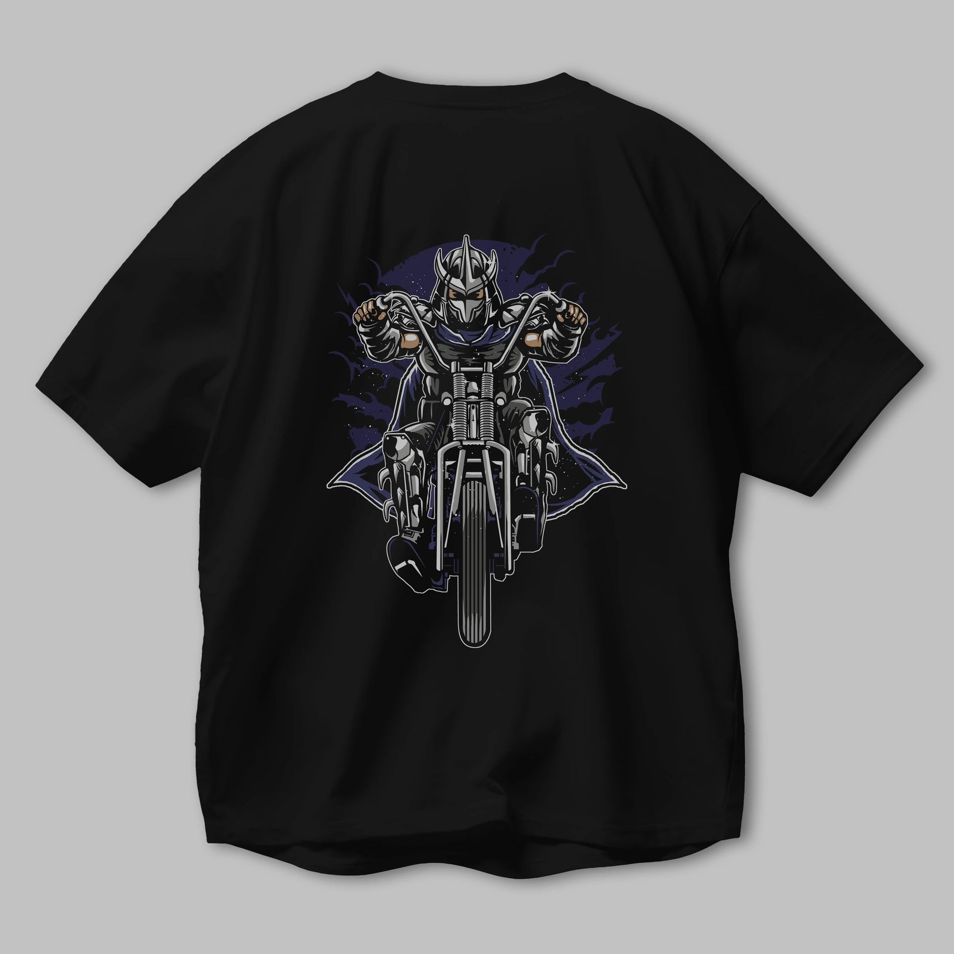 Shred Chopper Arka Baskılı Oversize t-shirt Erkek Kadın Unisex %100 Pamuk