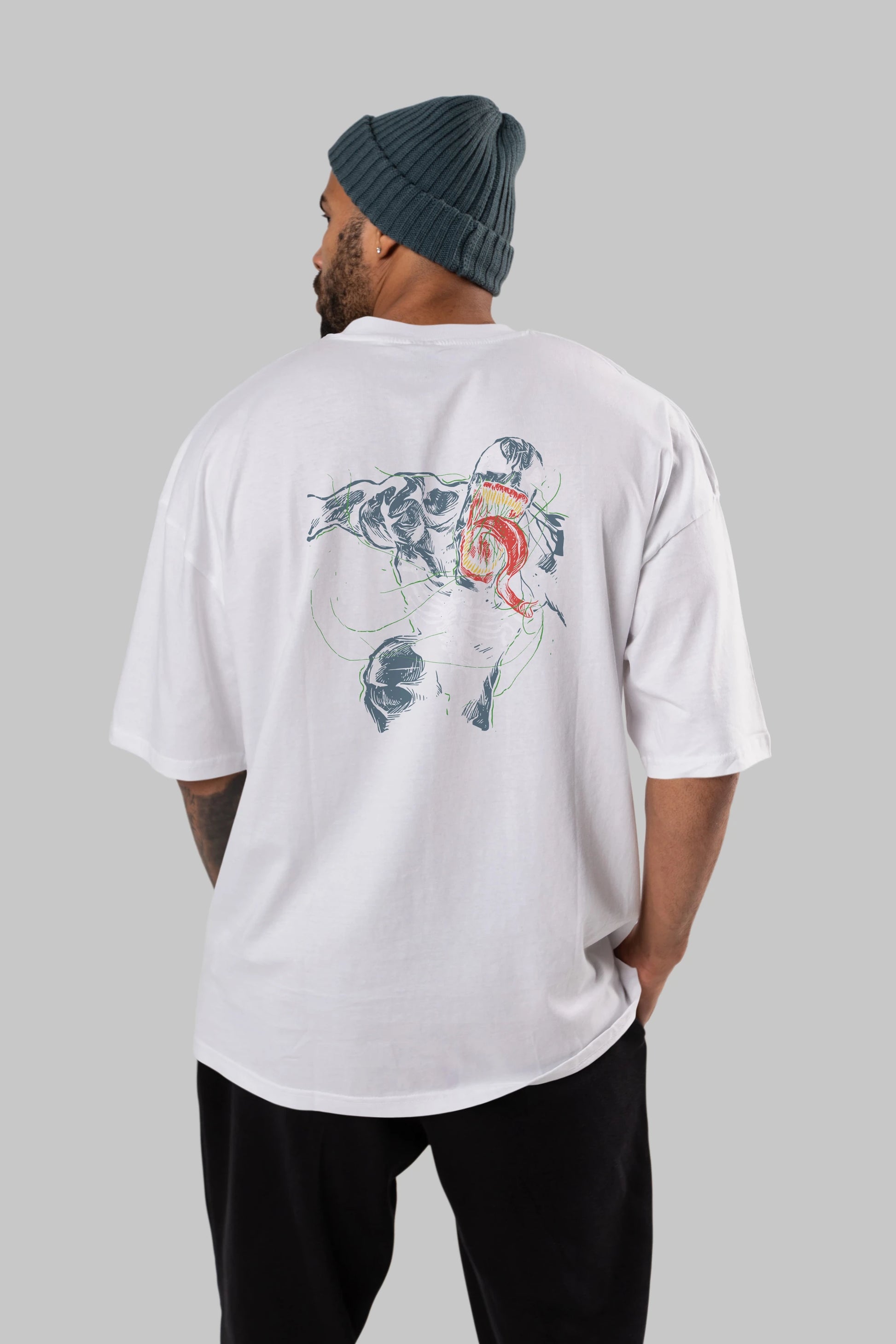 Venom (6) Arka Baskılı Oversize t-shirt Erkek Kadın Unisex %100 Pamuk Bisiklet Yaka tişort
