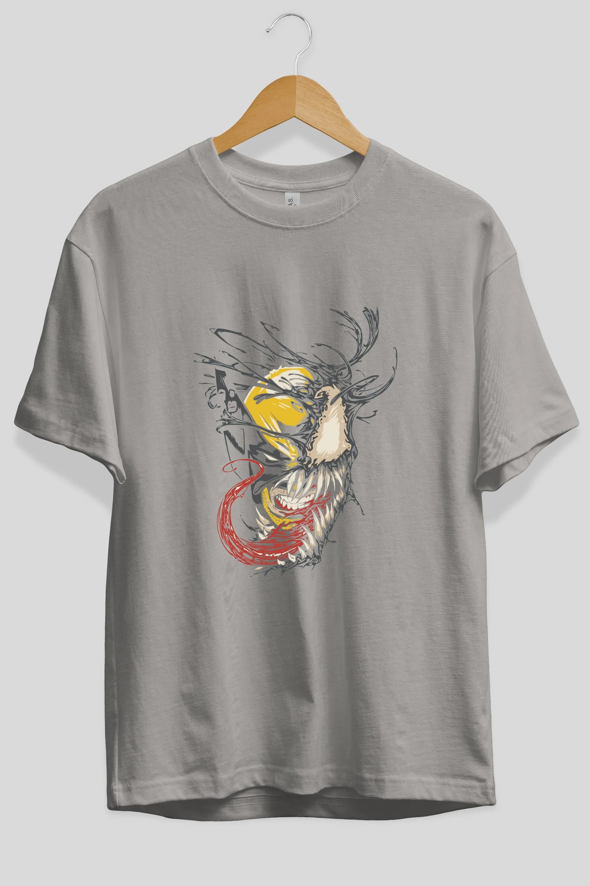 Venom (4) Ön Baskılı Oversize t-shirt Erkek Kadın Unisex %100 Pamuk Bisiklet Yaka tişort