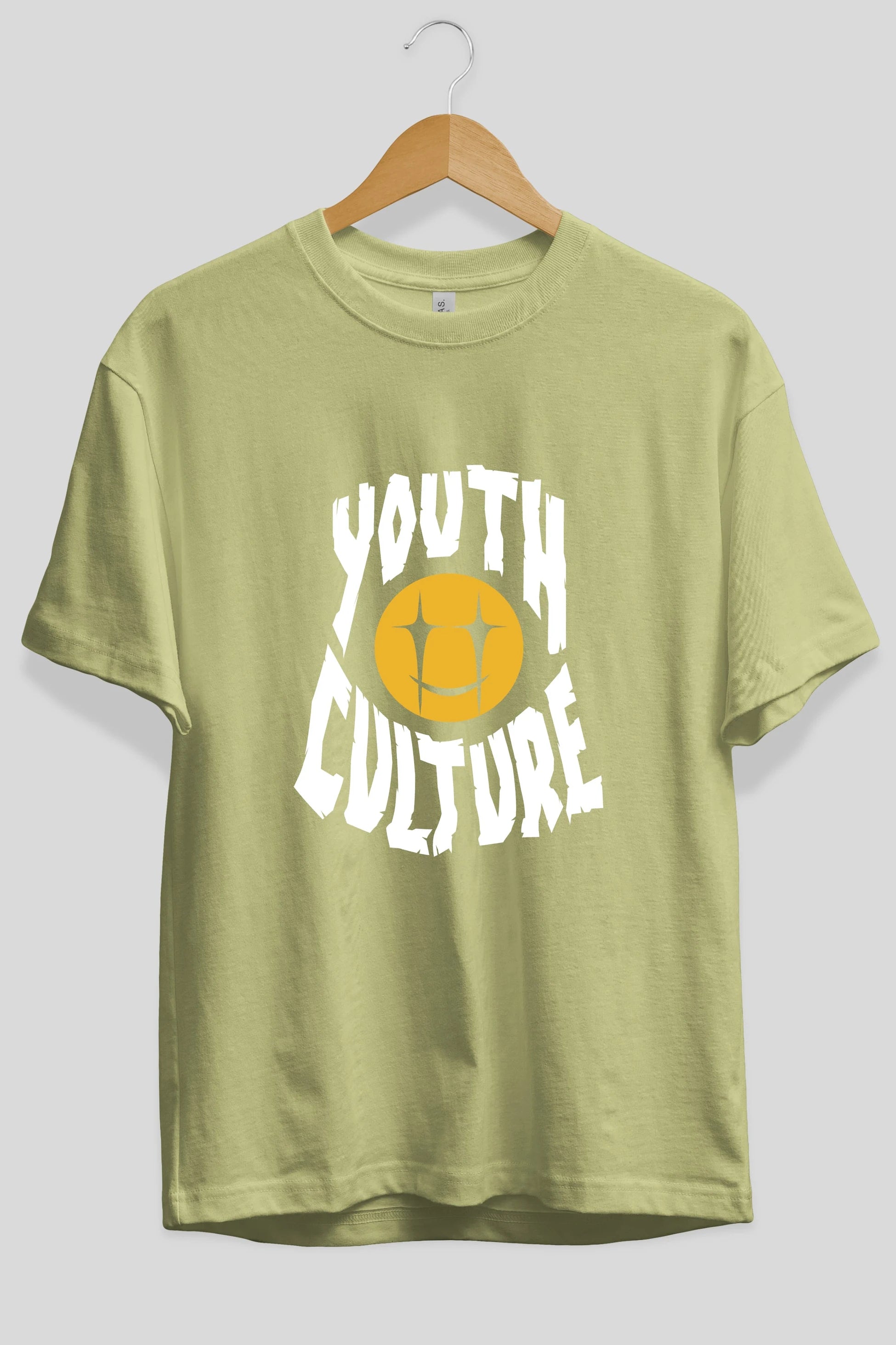 Youth Culture Ön Baskılı Oversize t-shirt Erkek Kadın Unisex