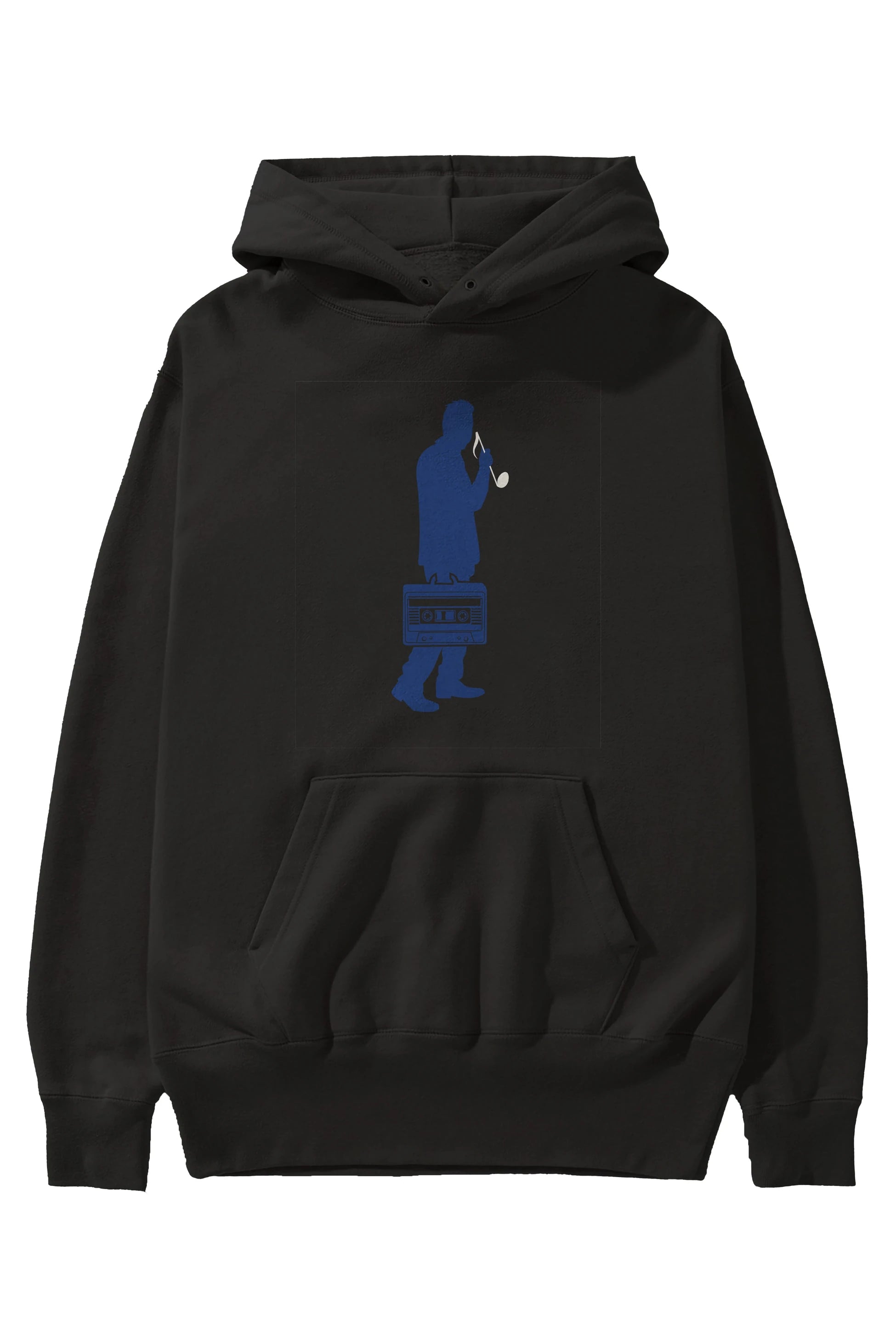 Sound Collector Ön Baskılı Hoodie Oversize Kapüşonlu Sweatshirt Erkek Kadın Unisex