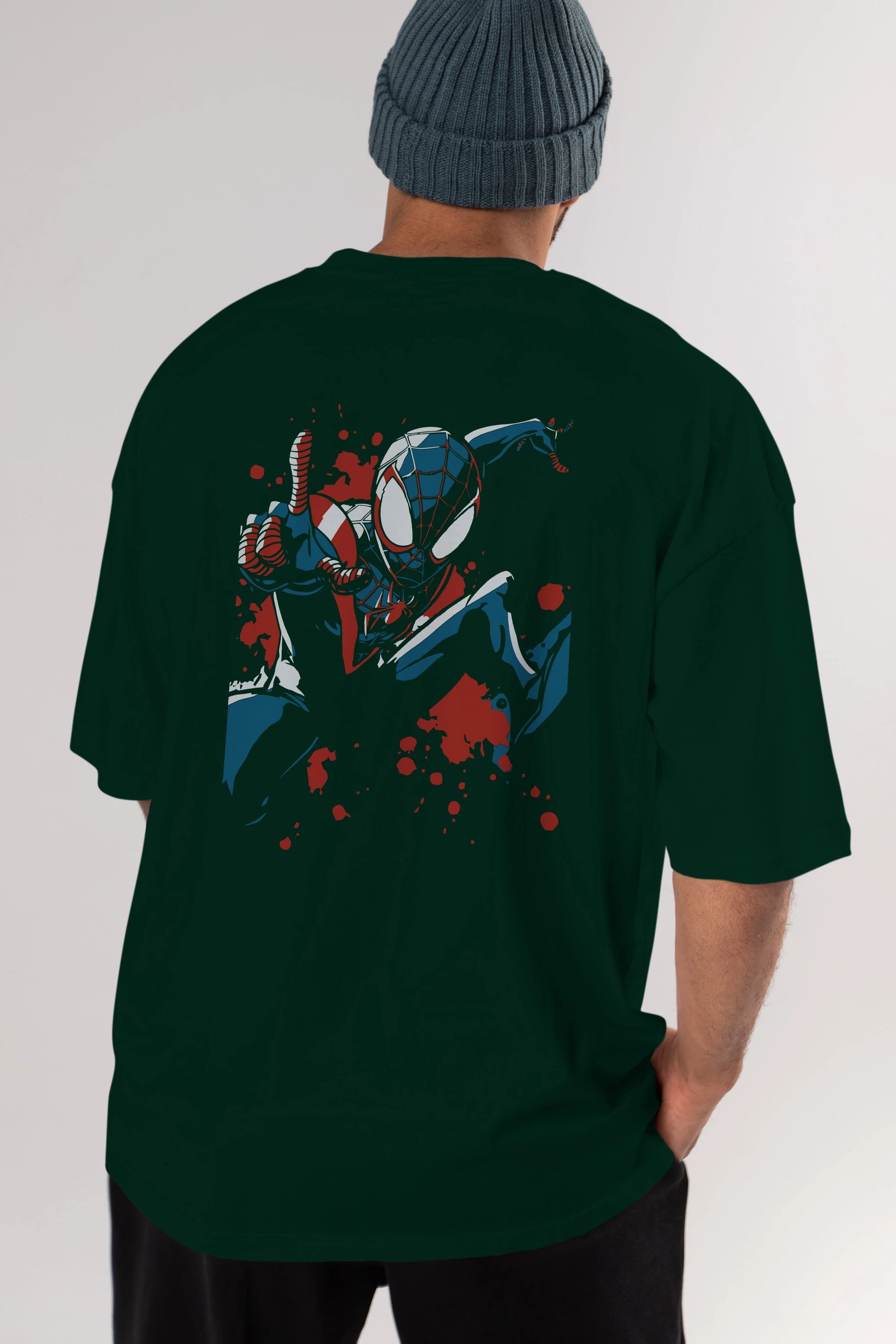 Venom (21) Arka Baskılı Oversize t-shirt Erkek Kadın Unisex %100 Pamuk Bisiklet Yaka tişort
