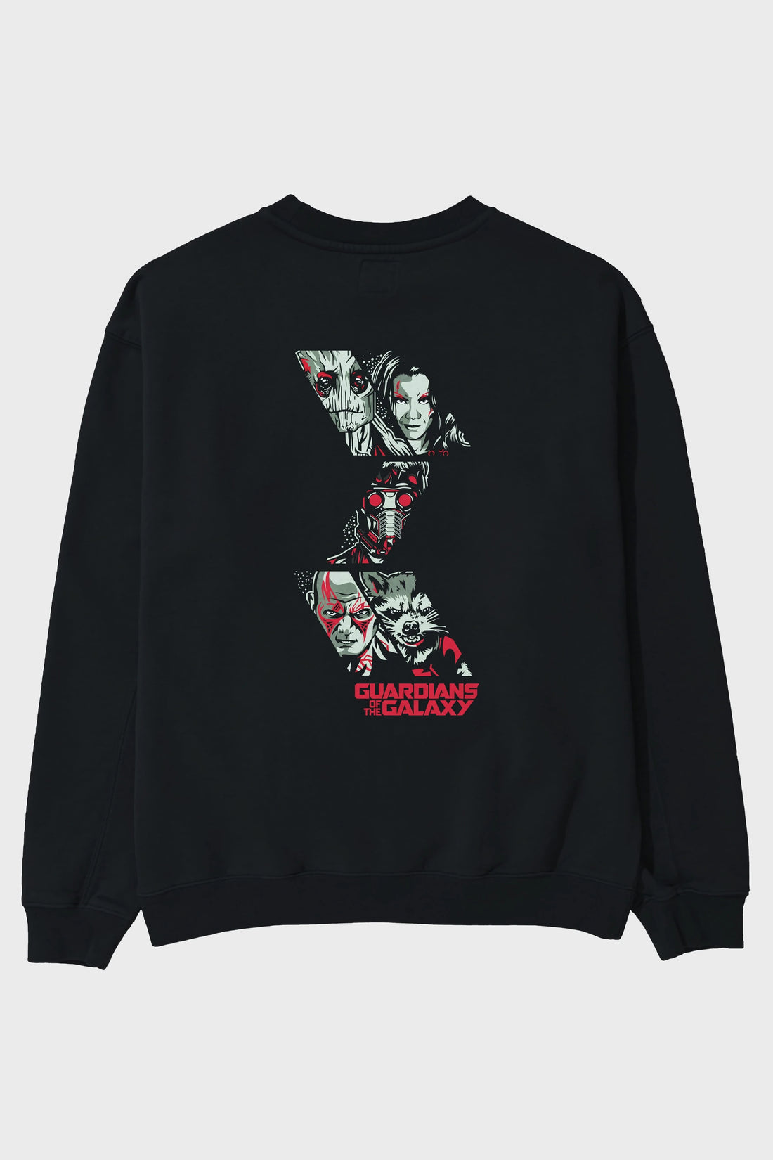 Guardians of The Galaxy 1 Arka Baskılı Oversize Sweatshirt Erkek Kadın Unisex
