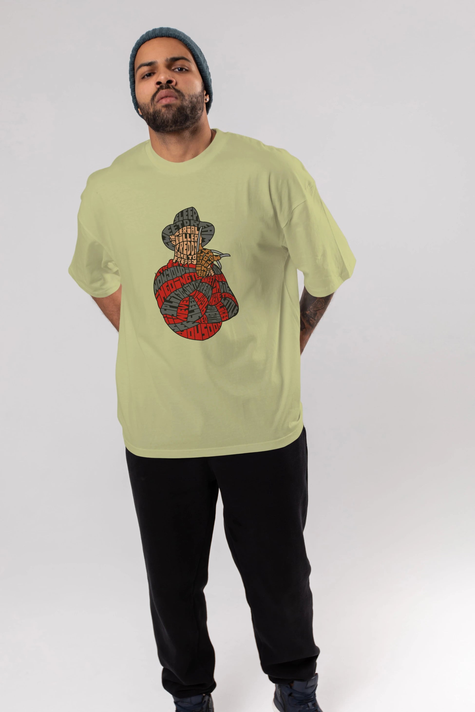 Sweet Dream Ön Baskılı Oversize t-shirt %100 pamuk Erkek Kadın Unisex