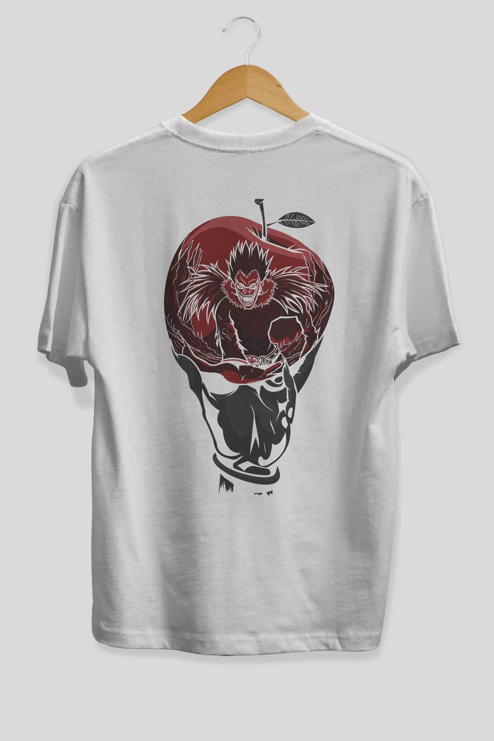 DEATH NOTE -RYUK Anime Arka Baskılı Oversize t-shirt Erkek Kadın Unisex