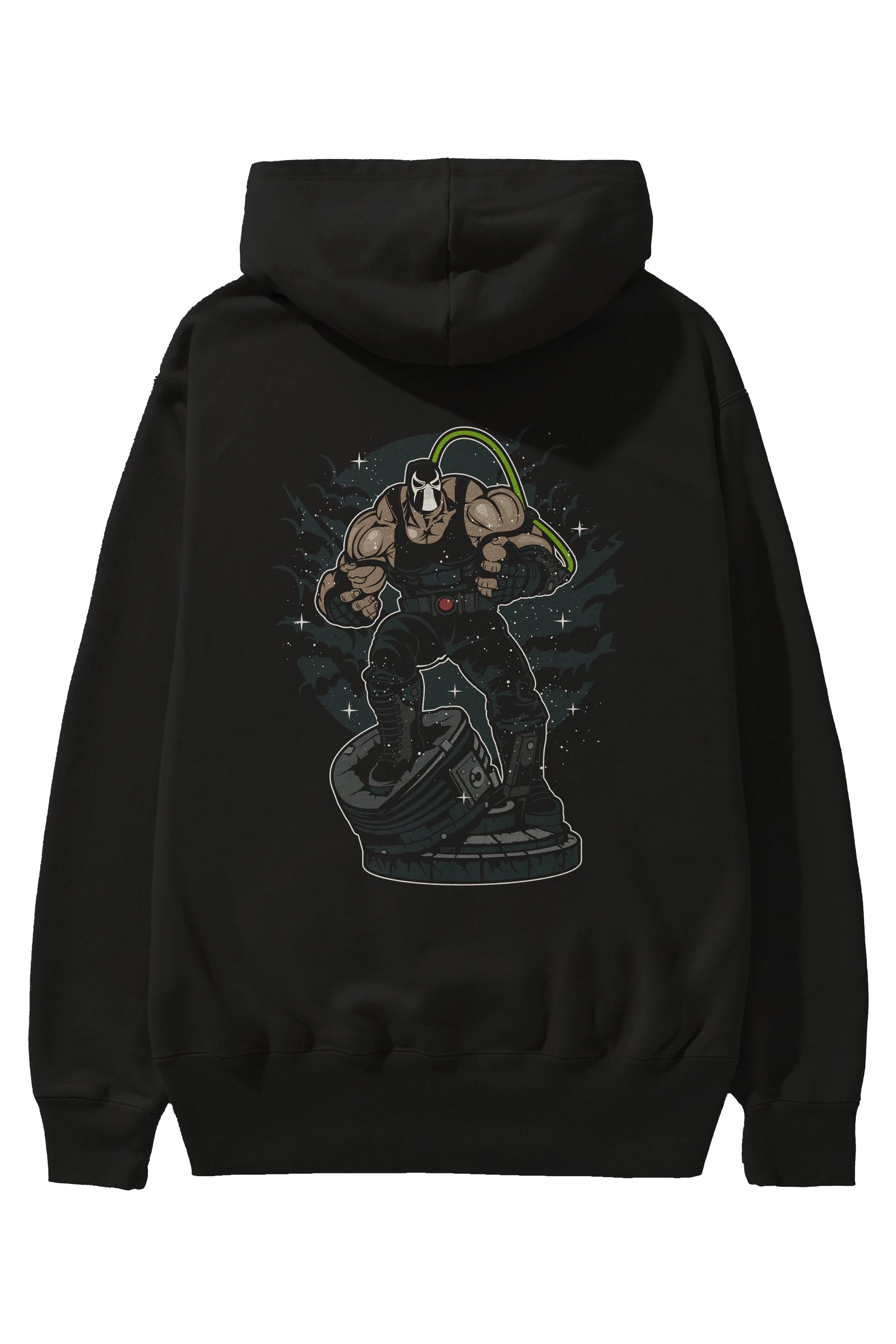 Bane (2) Arka Baskılı Hoodie Oversize Kapüşonlu Sweatshirt Erkek Kadın Unisex