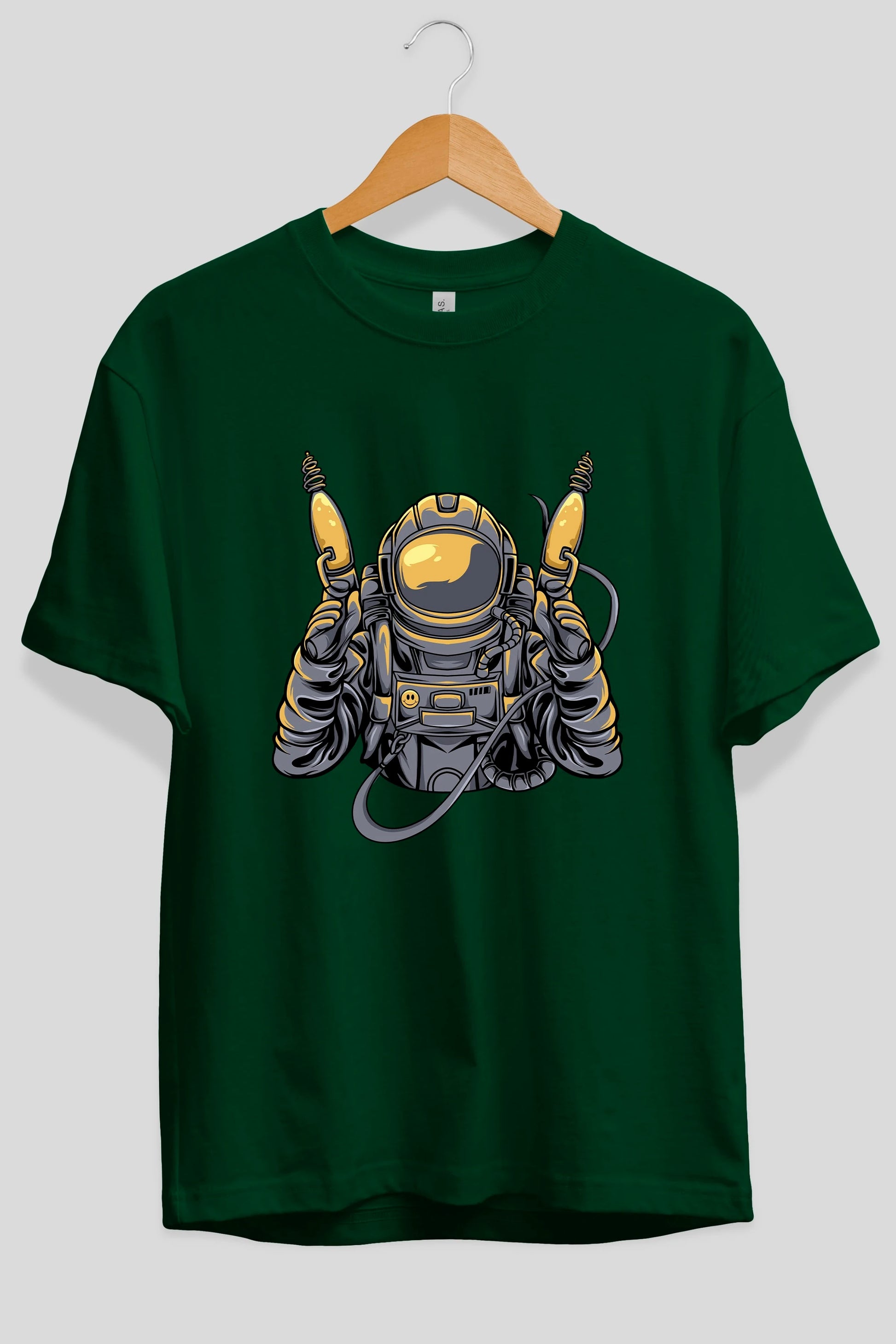 Alien Hunter Ön Baskılı Oversize t-shirt Erkek Kadın Unisex