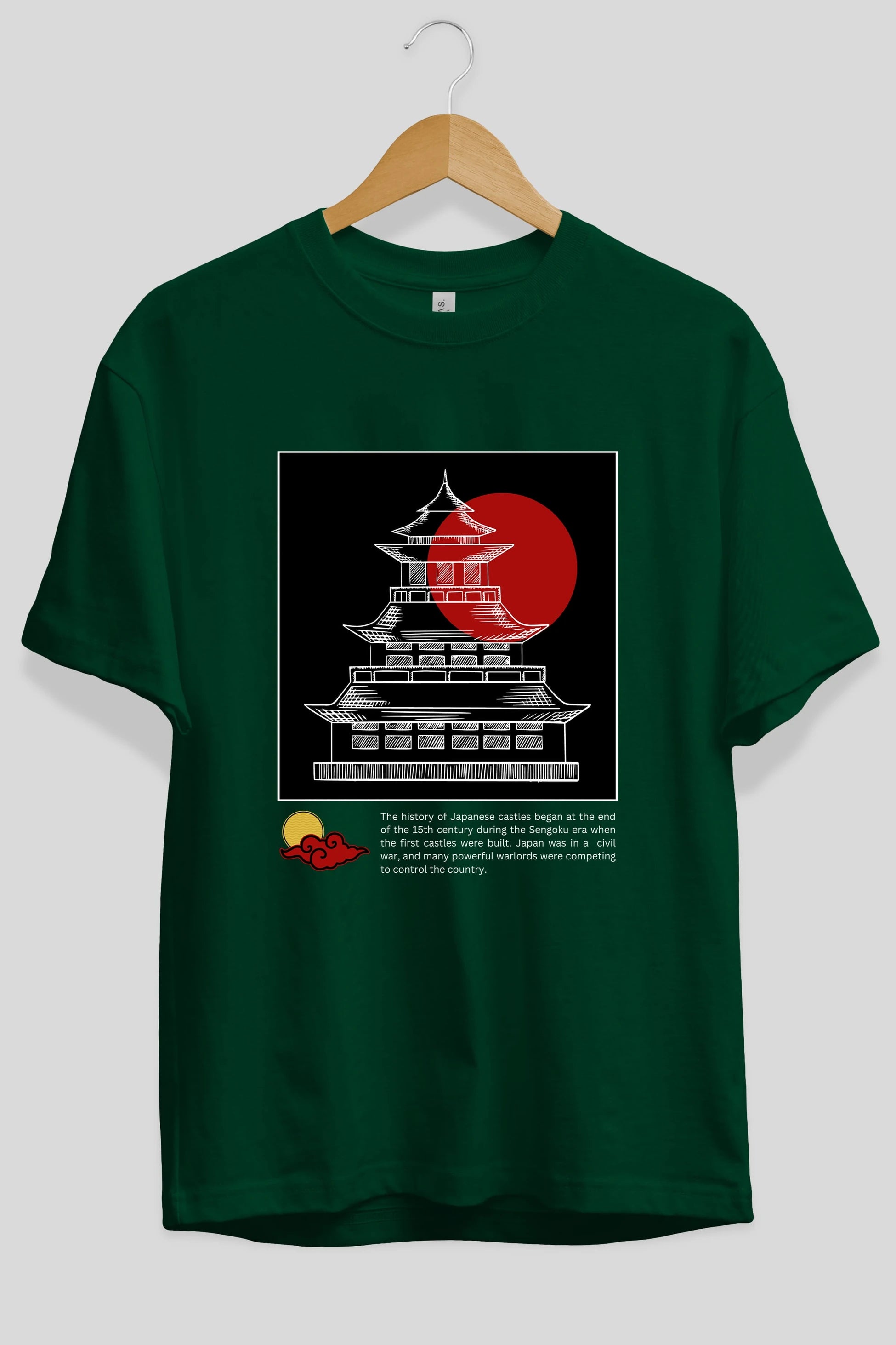 Retro Japanese Ön Baskılı Oversize t-shirt Erkek Kadın Unisex
